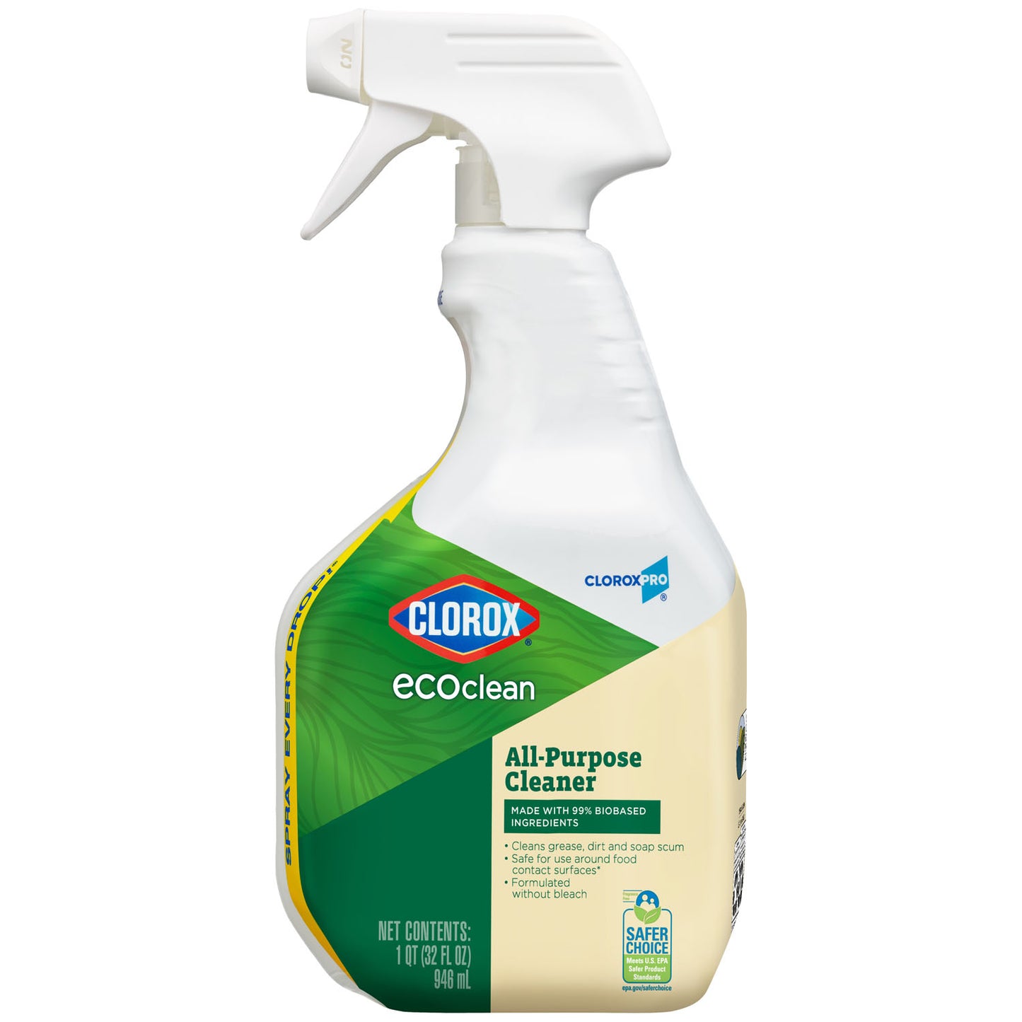 EcoClean All Purpose Cleaner, 32 oz, 9/cs (Continental US Only)