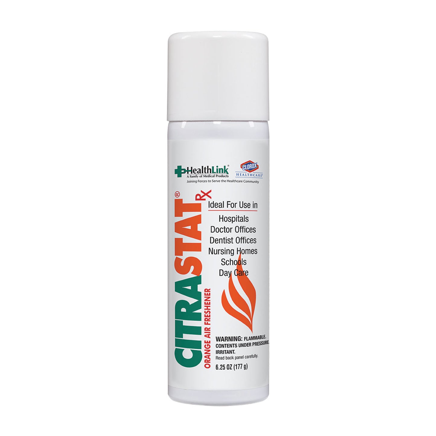 Spray, Aerosol, Orange, 6.25 oz, 12/cs (US Only) (Item is considered HAZMAT and cannot ship via Air or to AK, GU, HI, MP, PR, VI)