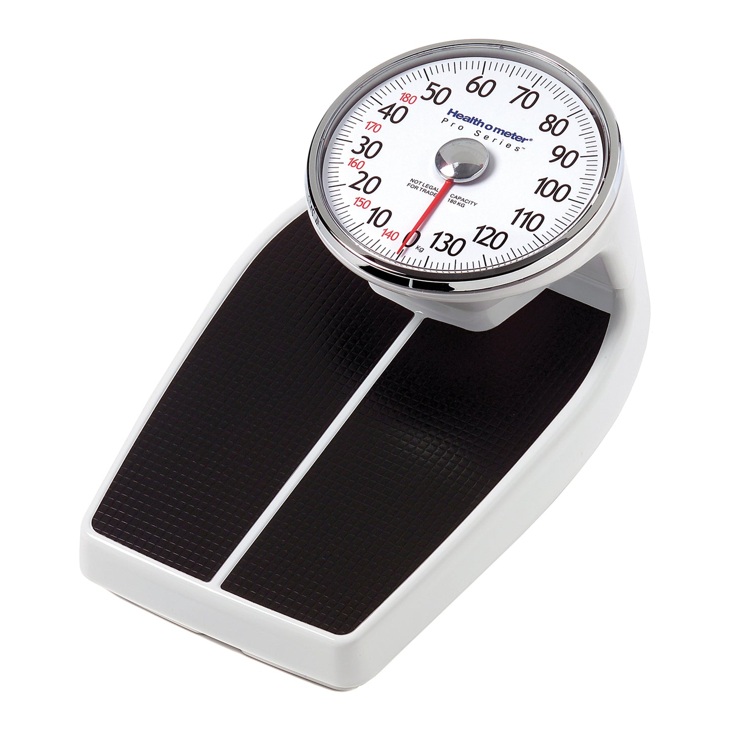 Mechanical Floor Scale, Capacity: 180 kg, Platform Dimension: 11" x 12_" x 3"/279mm x 318mm x 76mm, 2/cs (DROP SHIP ONLY)