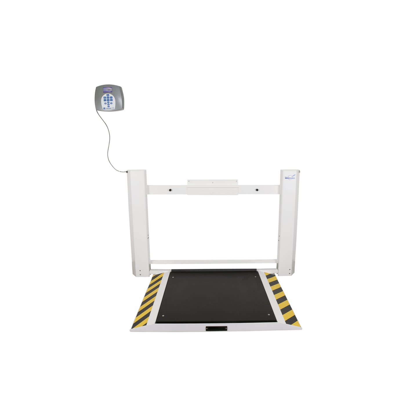 Wheelchair Scale, Wall-Mounted, Fold-Up, Antimicrobial, KG Only, USB Connectivity, Optional Pelstar Wireless Technology, Power Adapter (ADPT30) Included (DROP SHIP ONLY)