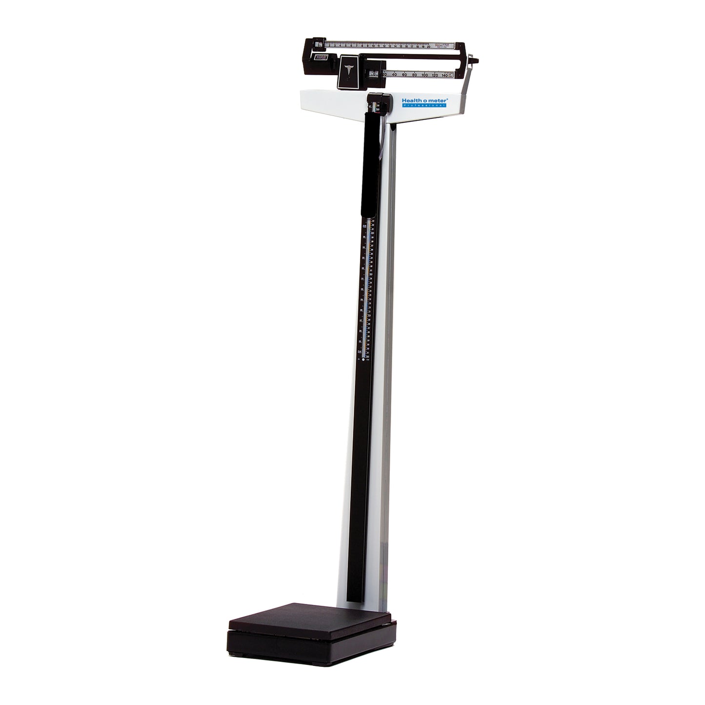 Mechanical Beam Scale with Fixed Poise Bar, Height Rod & Counterweights, 490 lb/210 kg Capacity (DROP SHIP ONLY)