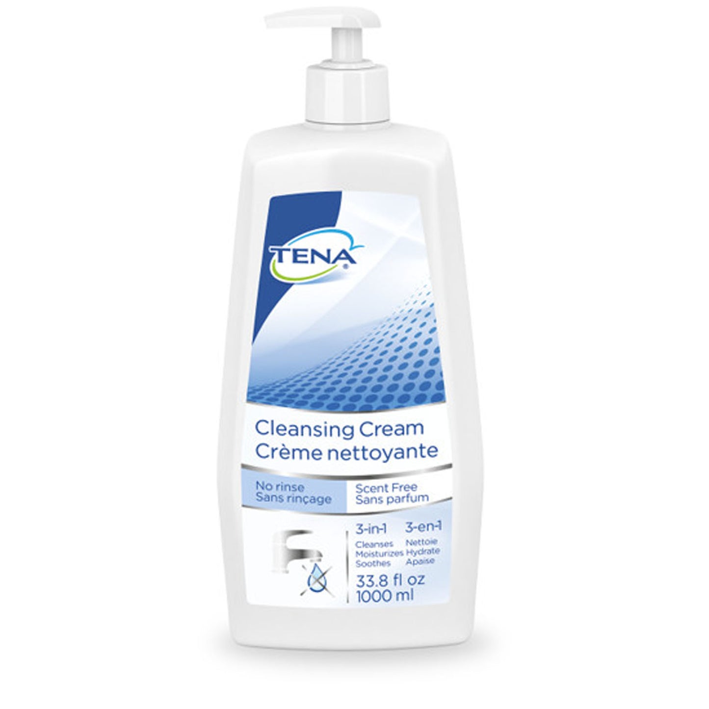 Cleansing Cream, Scent-Free, 33.8 fl oz Pump Bottle, 8/cs (Continental US Only)