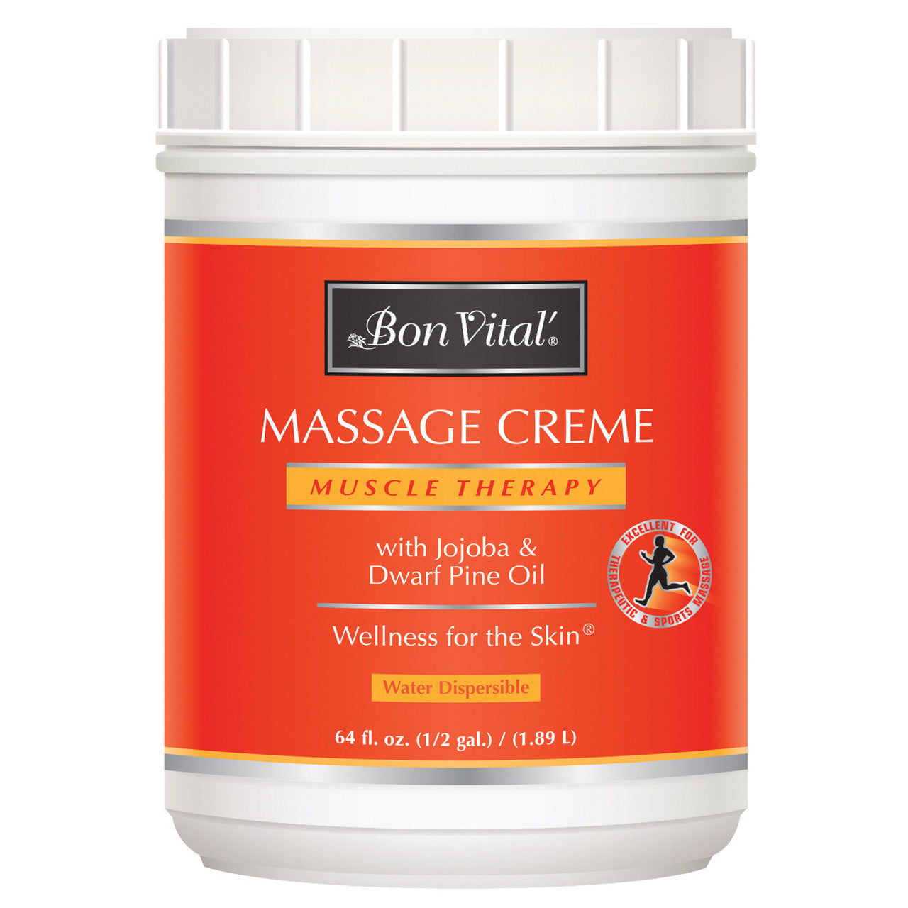 Muscle Therapy Massage Crme, 1 Gallon Jar, 4/cs (Cannot be sold to retail outlets and/ or Amazon) (US Only) (Part Number Change COMING SOON)
