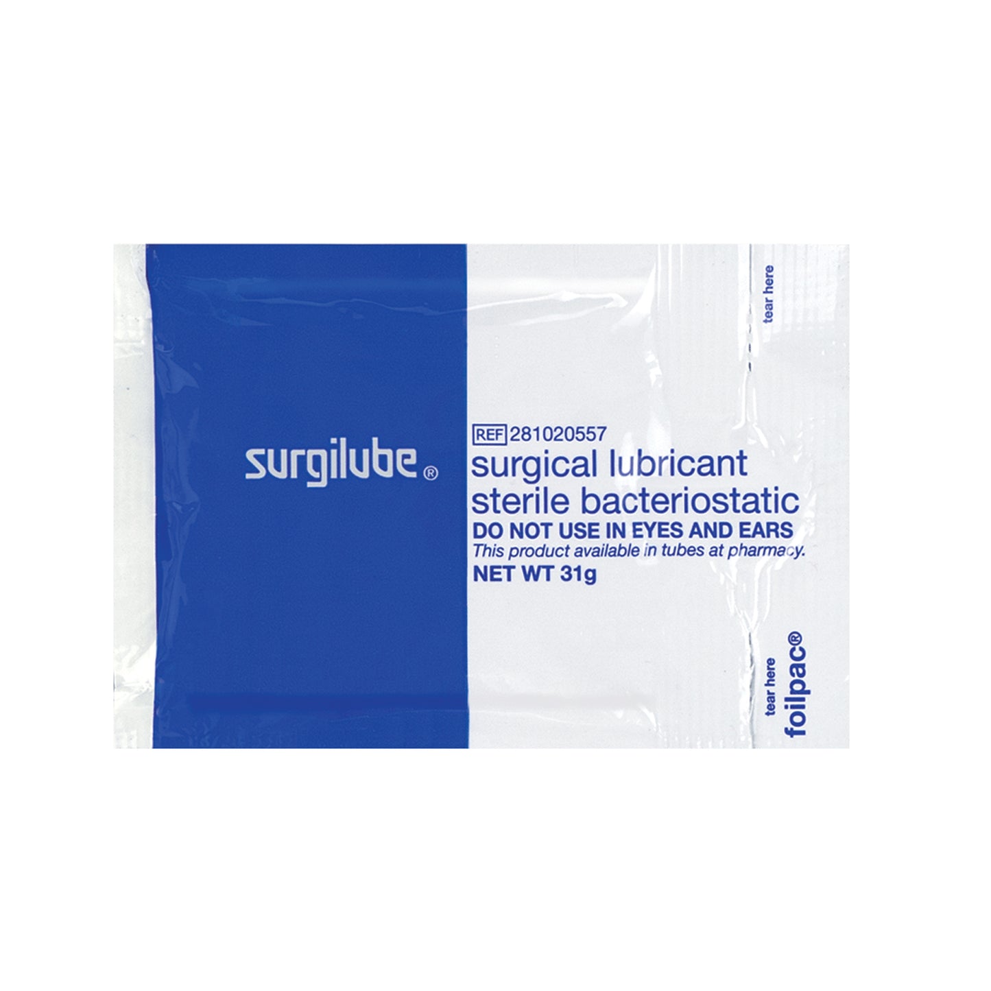 SURGILUBE 31g Foilpac, Sterile, 48/bx