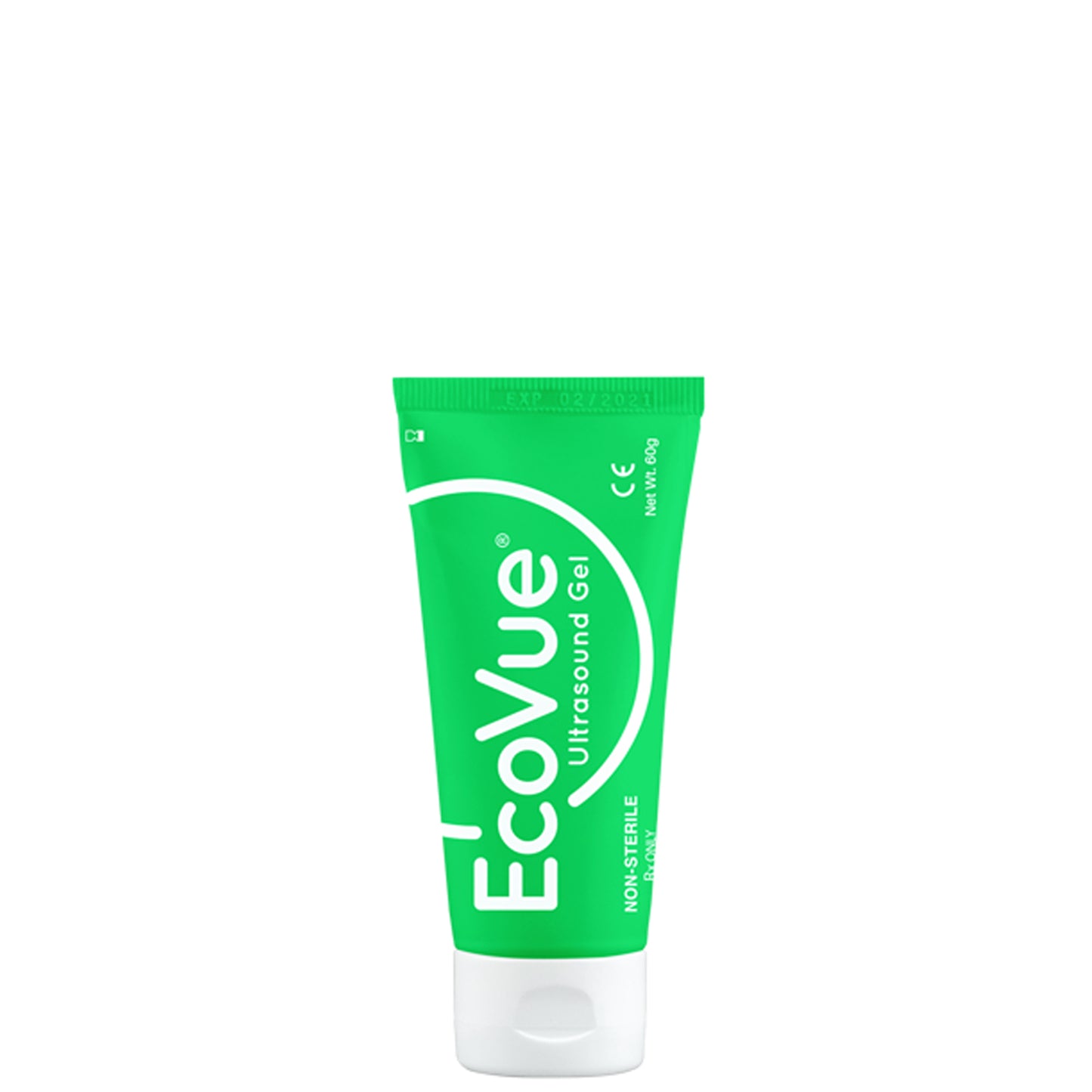 EcoVue Ultrasound Gel, 60g Flip-Top Tube, Non-Sterile, 12/bx