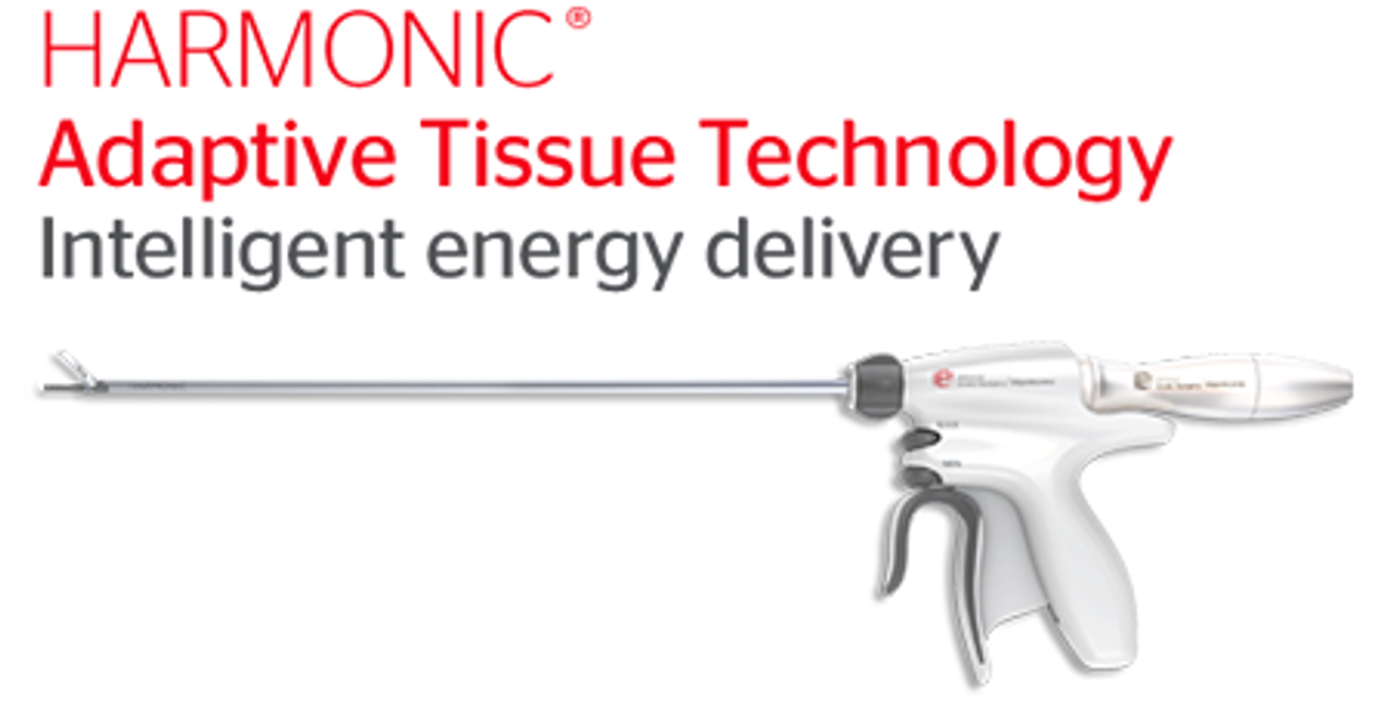 Harmonic ACE 5mm Diameter Shears 23cm Length + Adaptive Tissue Technology, 6/bx (Continental US Only)