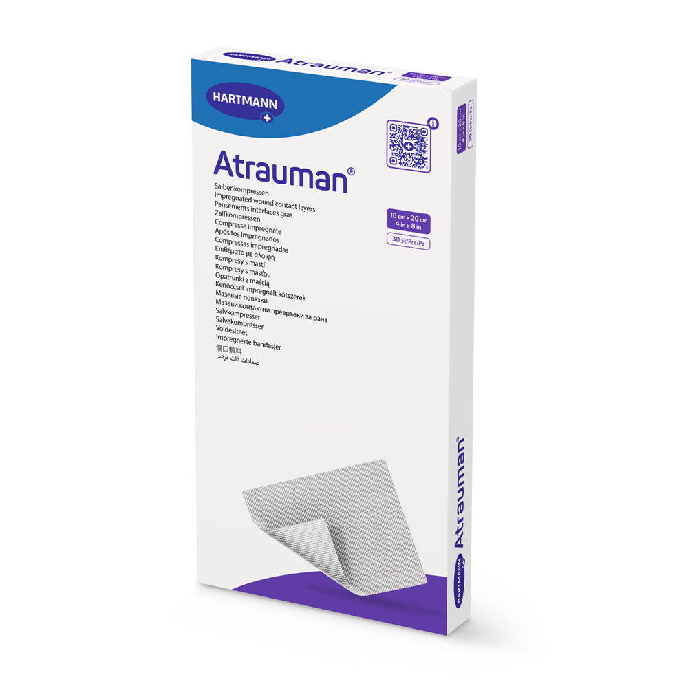 Wound Dressing, Impregnated, 4" x 8", 30/bx