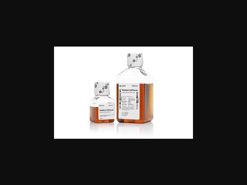 HyClone Newborn Bovine Calf Serum, 1000 mL, Irradiated, 30-45 dose (Ships on Dry Ice) (Item is Non-Returnable) (DROP SHIP ONLY)