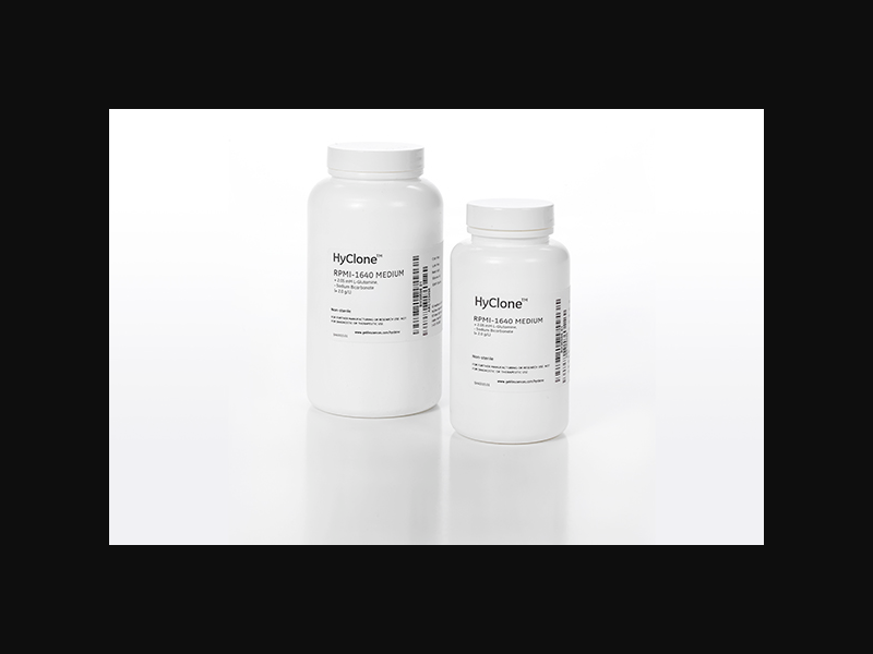 HyClone RPMI 1640 Media, Powder, with L-Glutamine, 10 L (Item is Non-Returnable) (DROP SHIP ONLY)