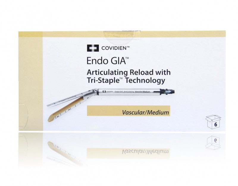 Endo GIA Stapler, Articulating, Medium Loading, with Triple Staple Technology, 45mm, 6 ea/cs (Continental US Only)