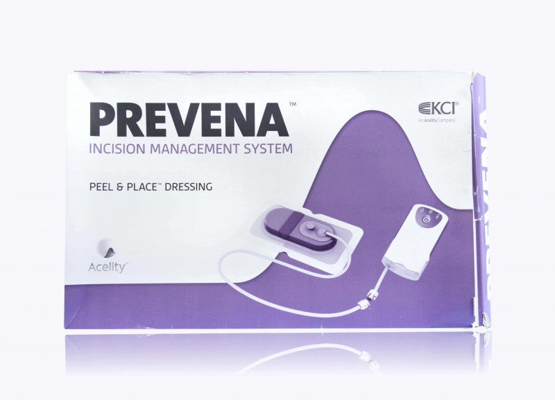 Prevena Duo with Peel & Place Dressing, 13cm/ 13cm, 5/cs (Continental US+HI Only)