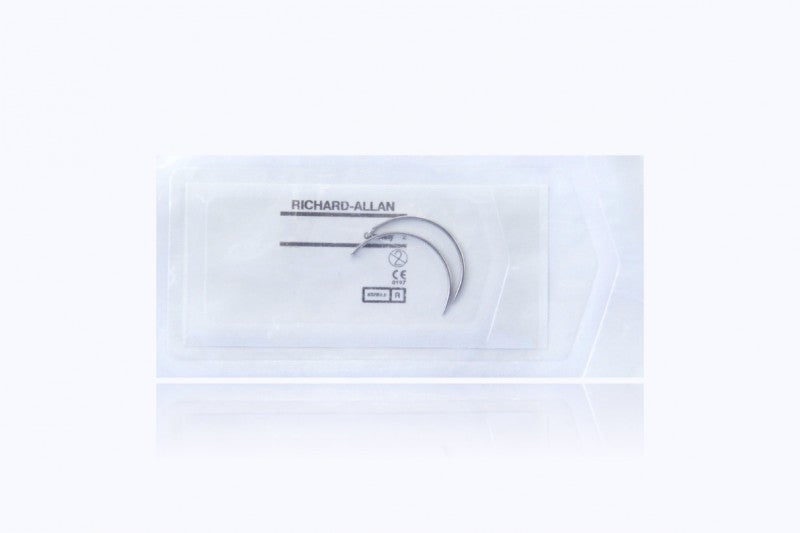 Needle 1/2 Circle, Taper Point, Mayo Catgut, 0.050" x 1.535", Sterile, 2/pch, 72 pch/bx (US Only) (Not Available For Sale into Canada)