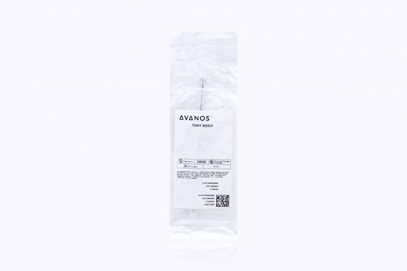 Tuohy Epidural Needle, 18G x 6", Plastic Hub, Sterile, 25/cs (US Only) (Authorized Distributor Sub-Agreement Required - See Manufacturer Details Page)