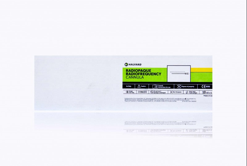 Cannula, Radiopaque Marker, 20G, 100mm Length, 10mm Active Tip, Curved Sharp, Sterile, Individually Packaged, 10/cs (Item is on Manufacturer Allocation with no ETA on release date) (US Only) (Authorized Distributor Sub-Agreement Required - See Manufacturer Details Page) (To Be DISCONTINUED)