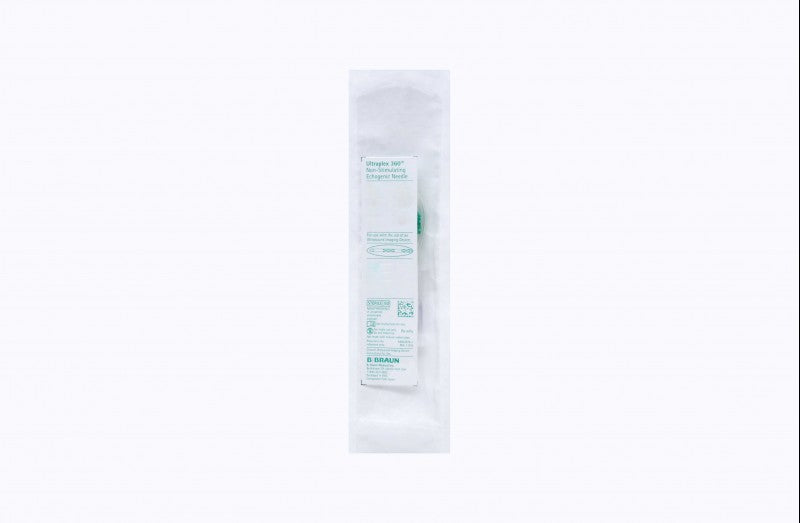 Non-Insulated Echogenic Needle, 20G x 6" (150mm), 30 Bevel & Extension Set, 25/bx (Rx) (Continental US+HI Only)