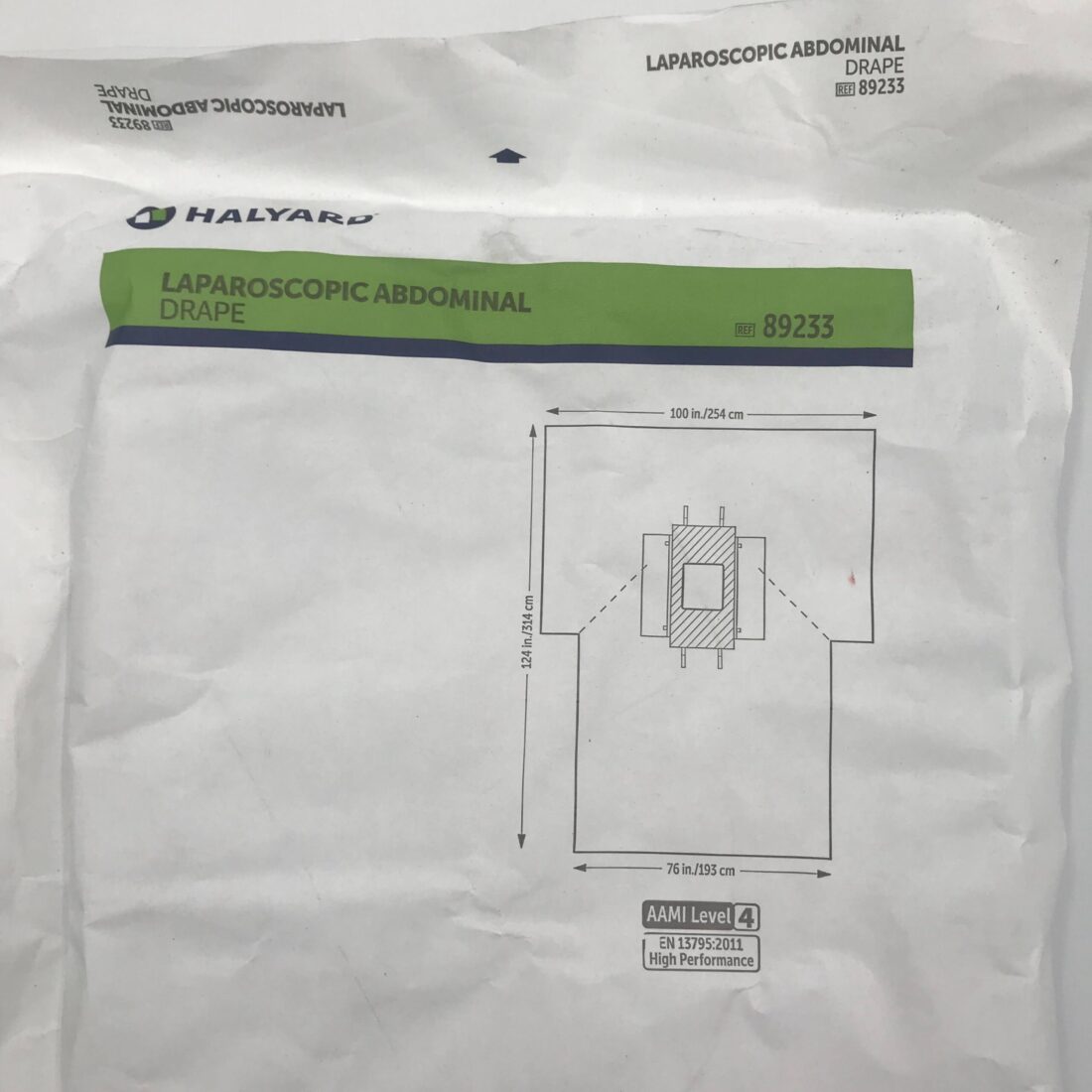 Laparoscopic Abdominal Drape, 15/cs (US Only)