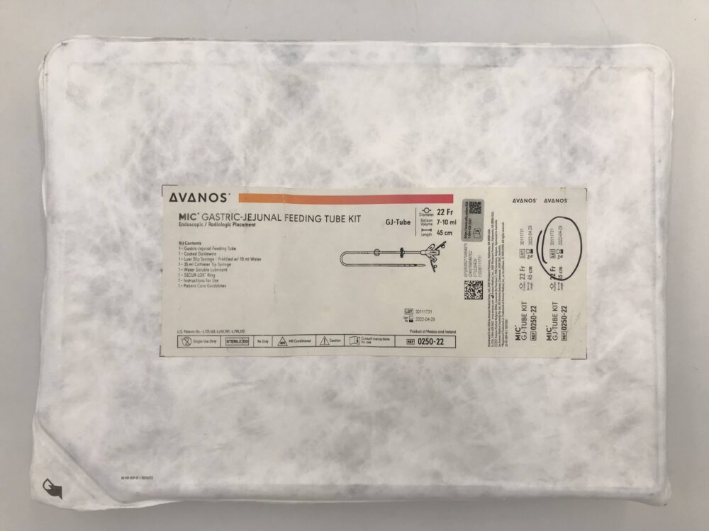 Feeding Tube Kit, Endoscopic/Radiologic Placement, 22FR, 45cm, 1 ea/cs (US Only) (Authorized Distributor Sub-Agreement Required - See Manufacturer Details Page)