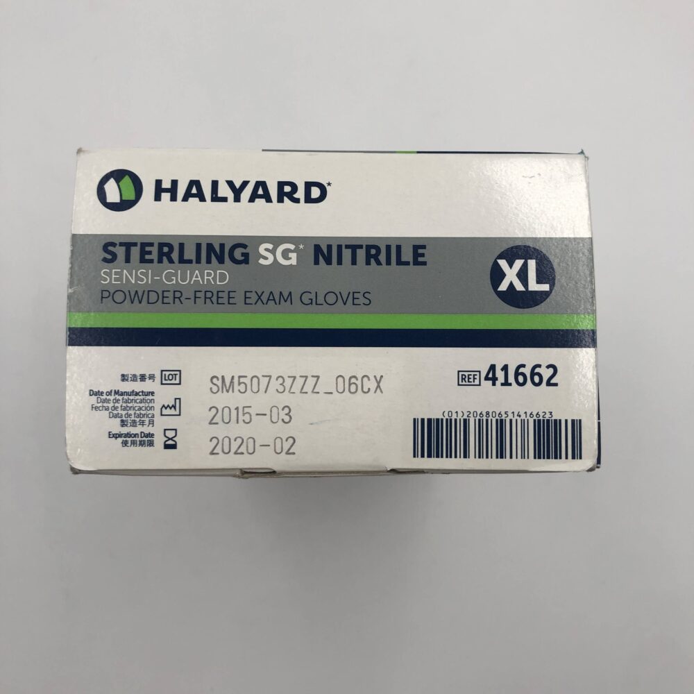 Exam Glove, Nitrile, Powder-Free, X-Large, Non-Sterile, 230/bx, 10 bx/cs (US Only)