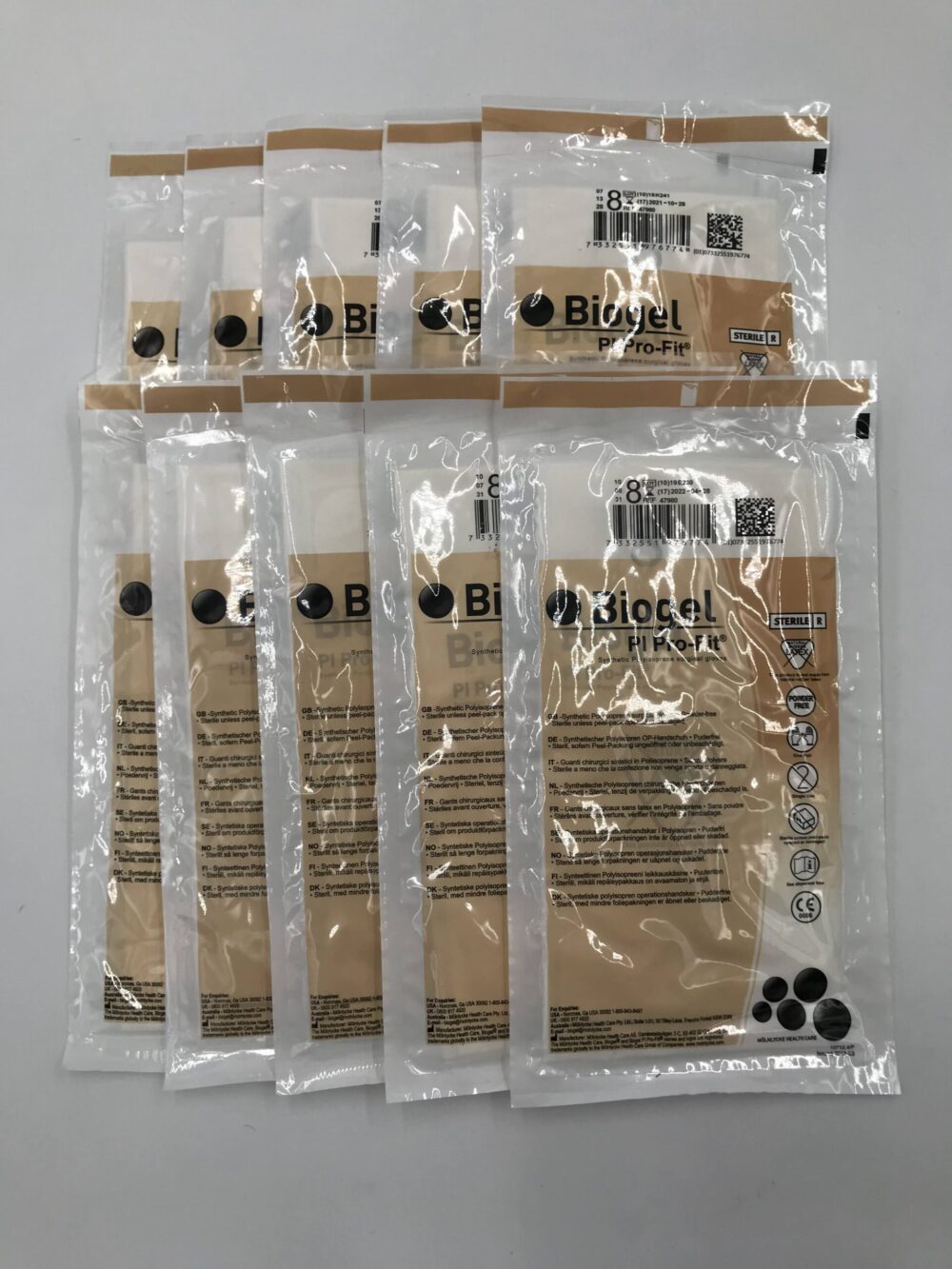 Surgical Glove, Size 8, Sterile, Powder-Free, 50/bx, 4bx/cs (US Only)