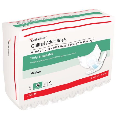Briefs, Medium, 32" - 44", White, 12/bg, 8 bg/cs (Continental US Only)