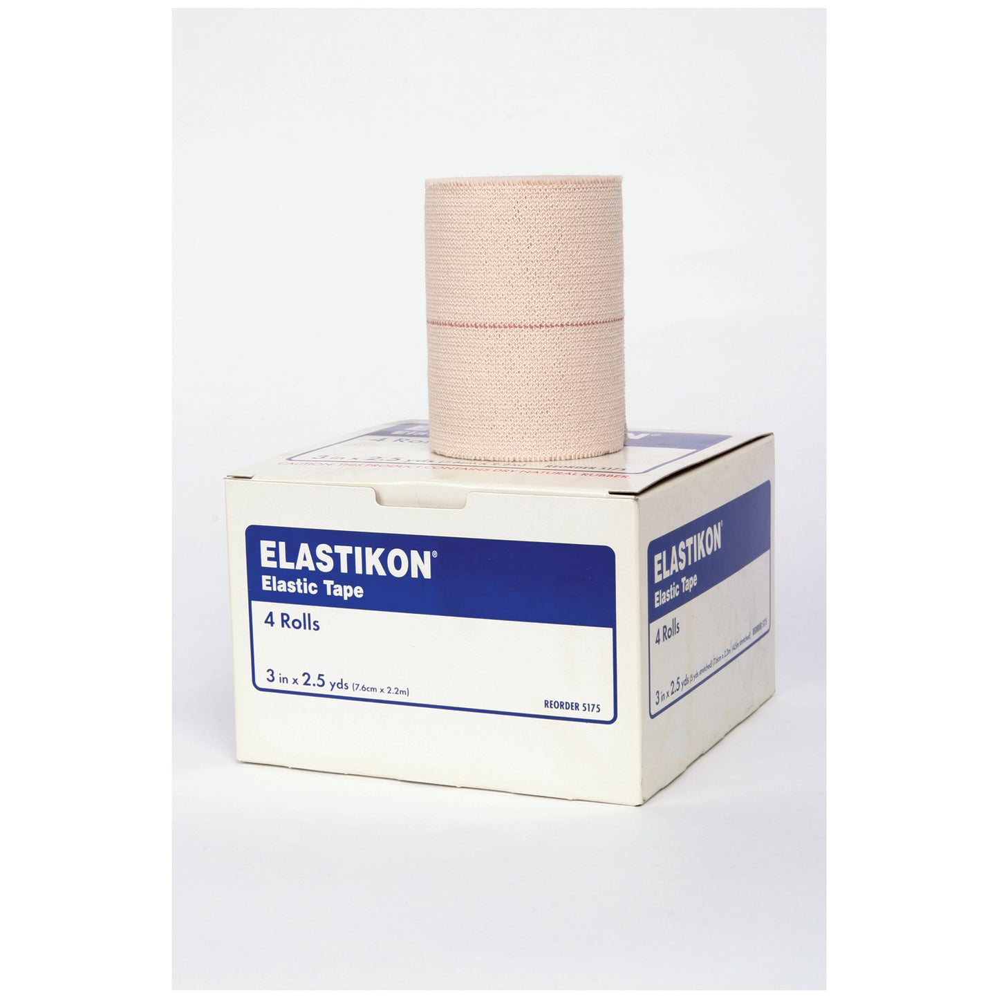 Actimove Elastikon Elastic Tape, 3" x 2_ yds, 4 rl/bx, 12 bx/cs (Continental US Only)