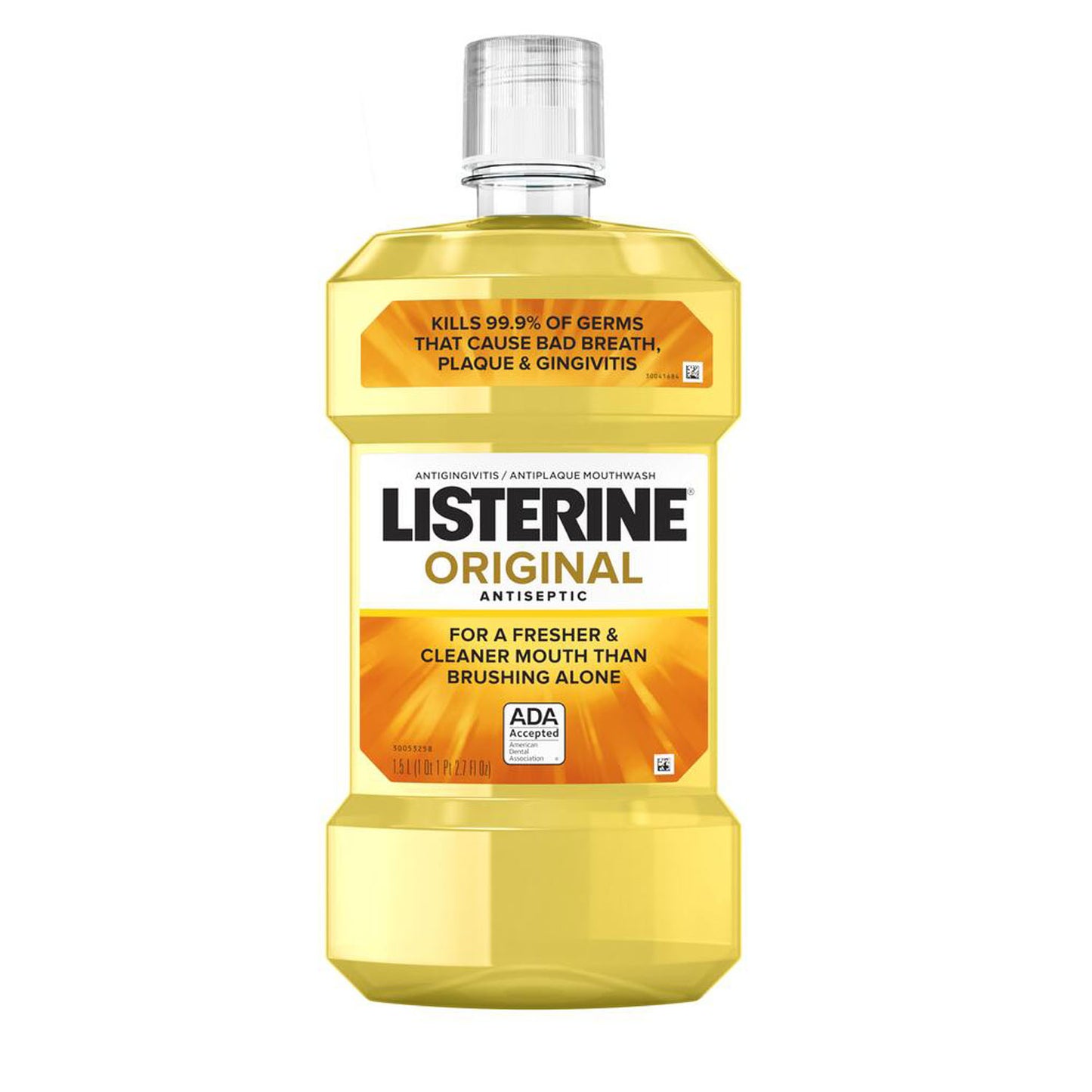 Listerine, 1.5 Liter, 6/cs (Continental US+HI Only) (Pricing Subject to Change without Prior Notification)