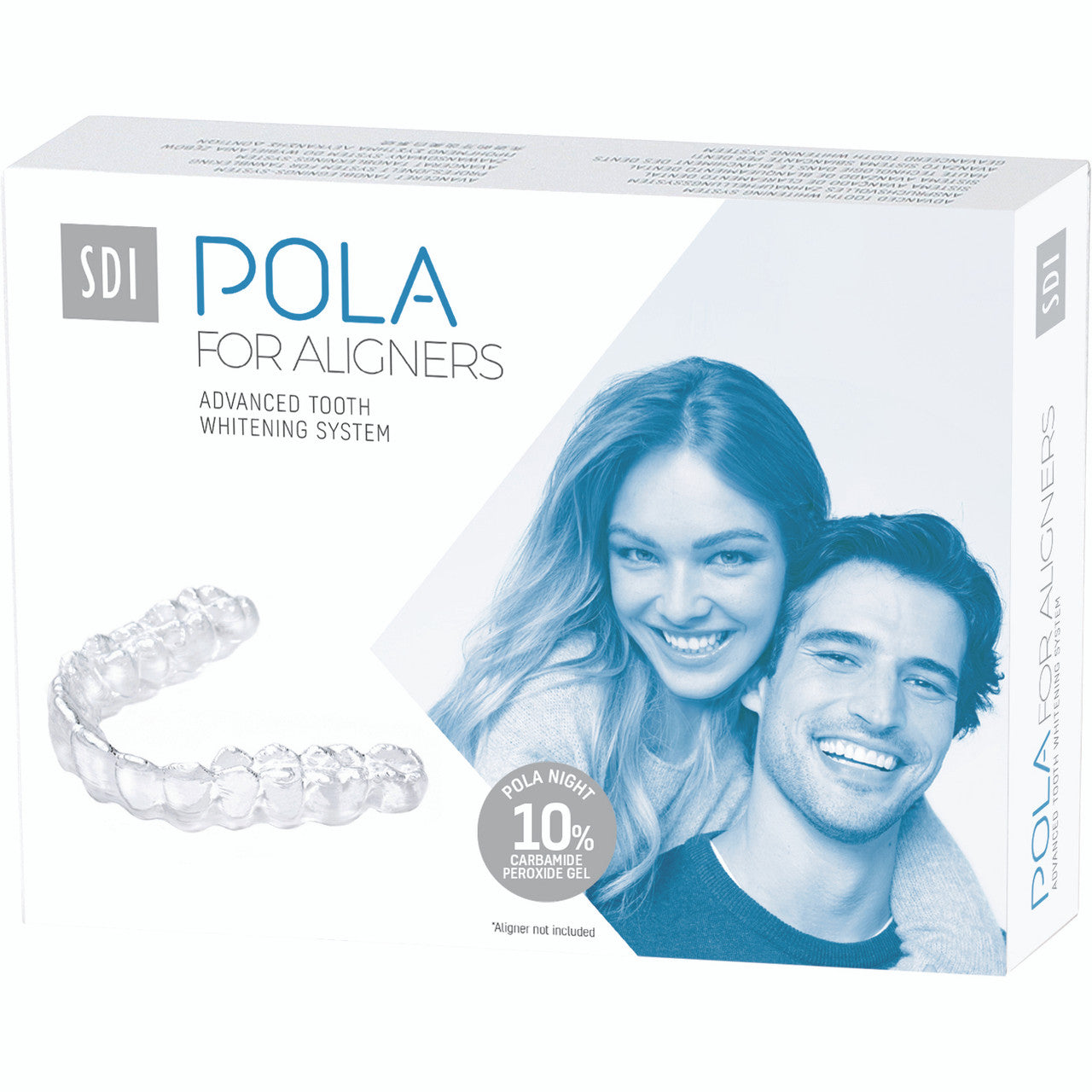 Pola Night for Aligners, 10% Carbamide Peroxide, Contains: (4) 3g Syringes (3rd Party Reselling is Restricted) (Not Available For Sale into Canada) (For resale to Healthcare Professionals only. Products cannot be sold direct to the public, to retail stores or online retailers such as Amazon, Walmart, eBay, Alibaba, etc.)
