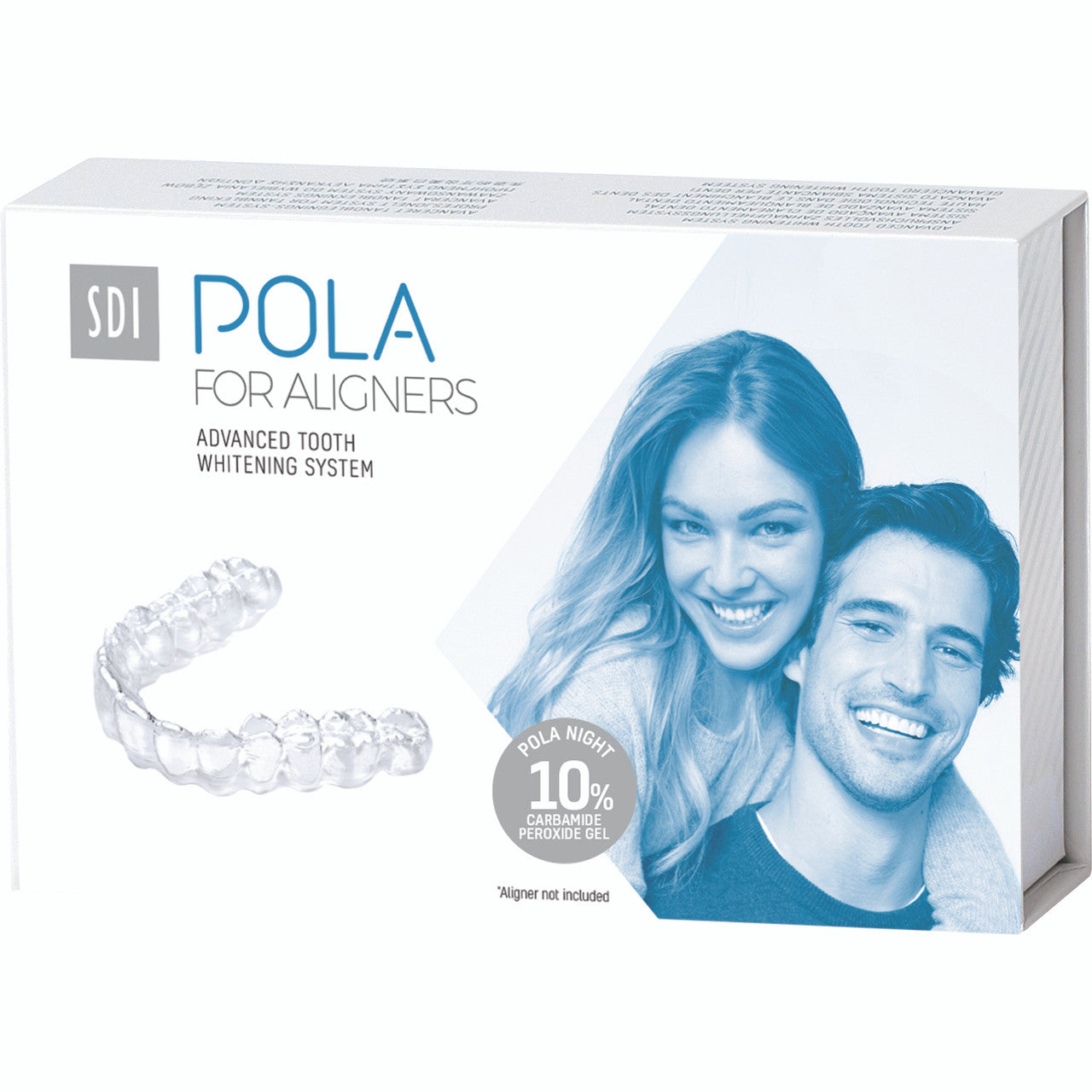 Pola Night for Aligners, 10% Carbamide Peroxide, Contains: (4) x 1.3g Syringes (3rd Party Reselling is Restricted) (Not Available For Sale into Canada) (For resale to Healthcare Professionals only. Products cannot be sold direct to the public, to retail stores or online retailers such as Amazon, Walmart, eBay, Alibaba, etc.)
