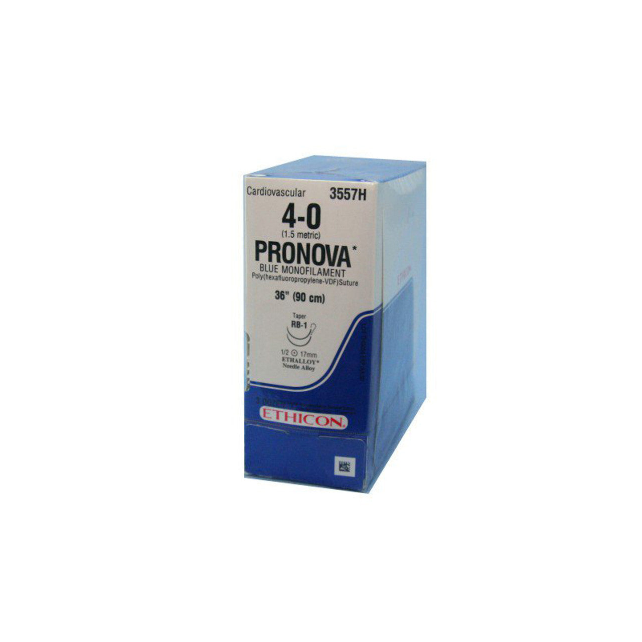 Suture, Taper Point, Size 3-0, 30", Blue Monofilament, Needle SH-1 SH-1, _ Circle, 3 dz/bx (Continental US Only)