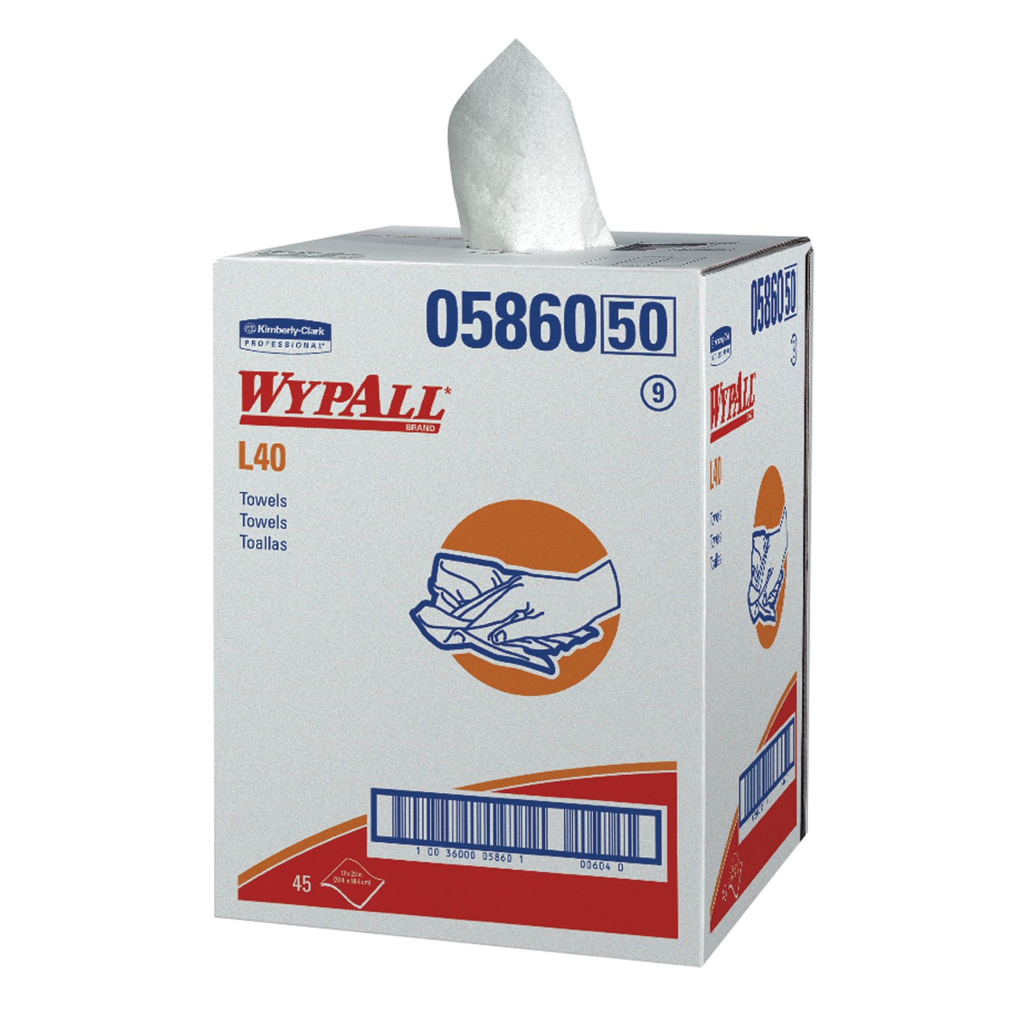 WYPALL Professional Towels, White, Bath Size, 19_" x 42", Disposable, Pop-Up Box, 200/bx (18 bx/plt) (Products cannot be sold on Amazon.com or any other 3rd party site) (US Only)