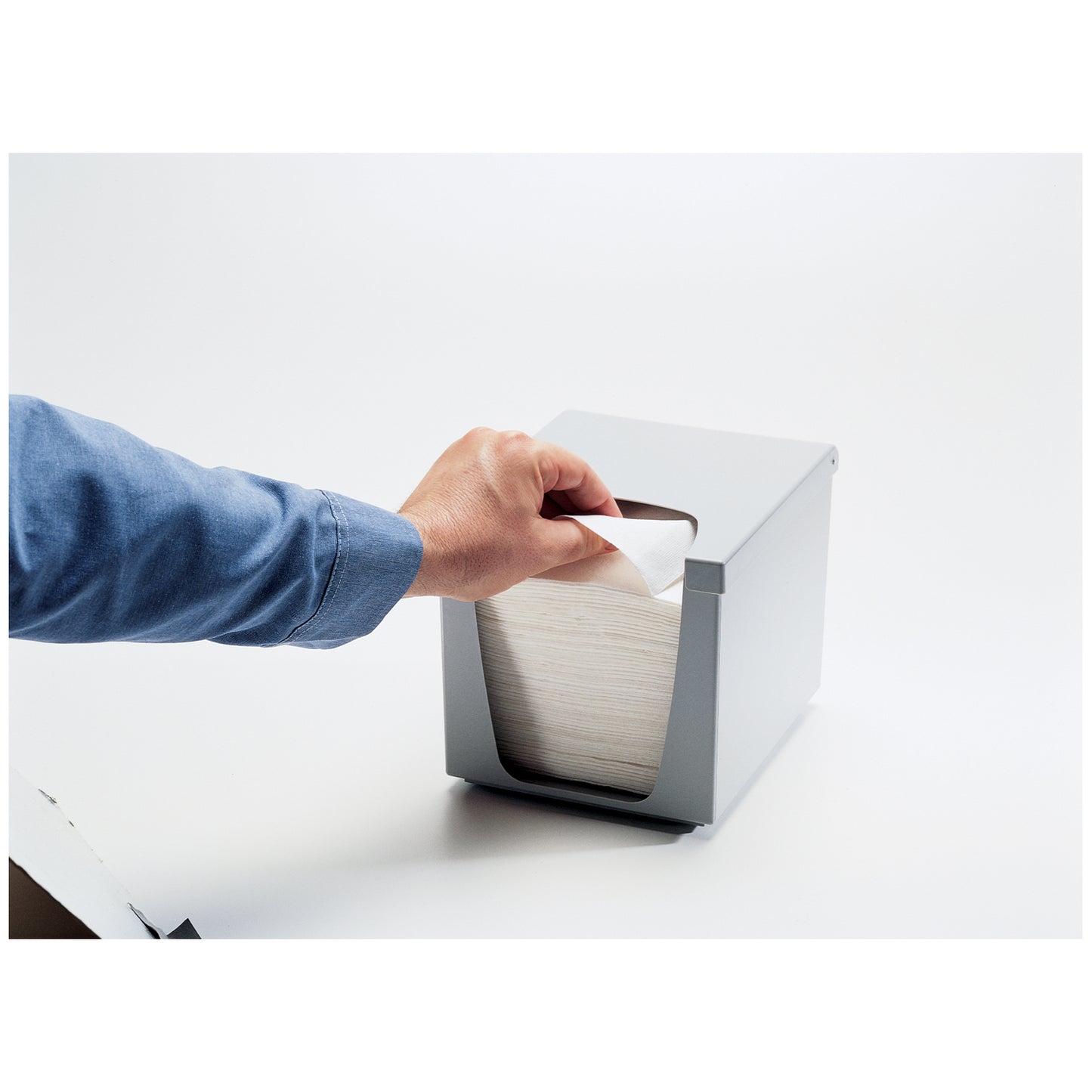 Dispenser, Quarterfold Wiper, Use on Benchtop or Countertop, 6/cs (Products cannot be sold on Amazon.com or any other 3rd party site) (DROP SHIP ONLY) (US Only)