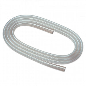 Suction Tubing with Molded Connectors, 1/4" x 6ft, 50/cs (Continental US Only)