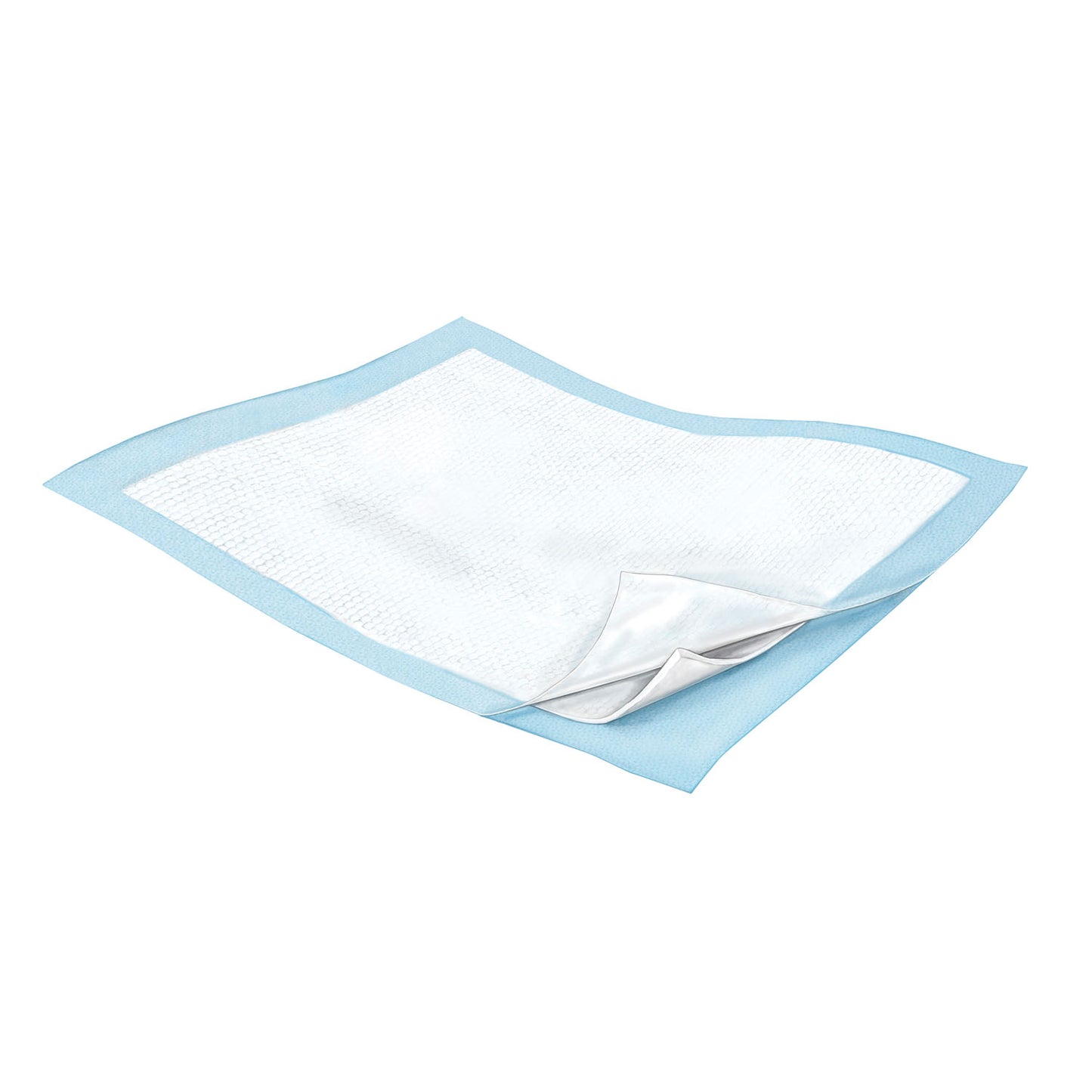 Underpad, 23" x 36" Fluff, Lt. Blue, Bulk, 75/cs (30 cs/plt) (Continental US Only)