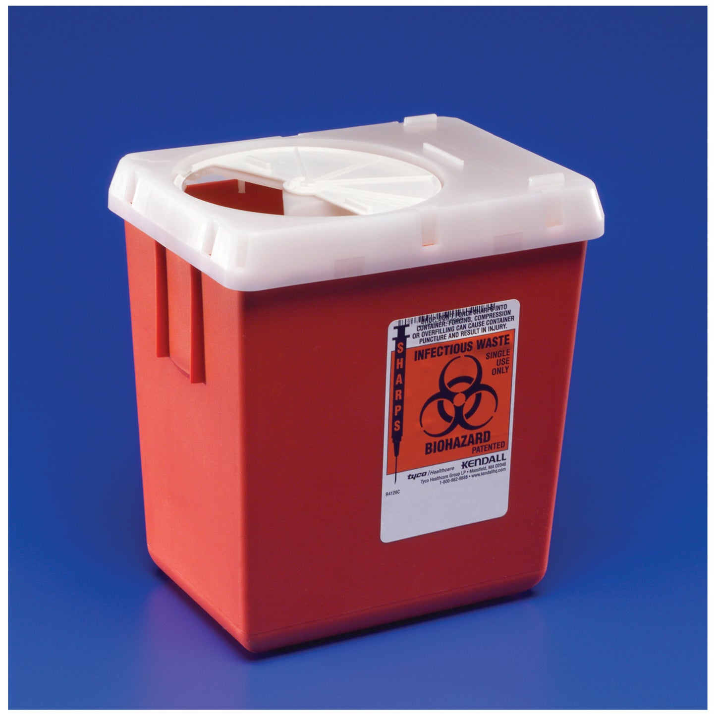 Sharps Container, 8 Qt, Red, 20/cs (Continental US Only)
