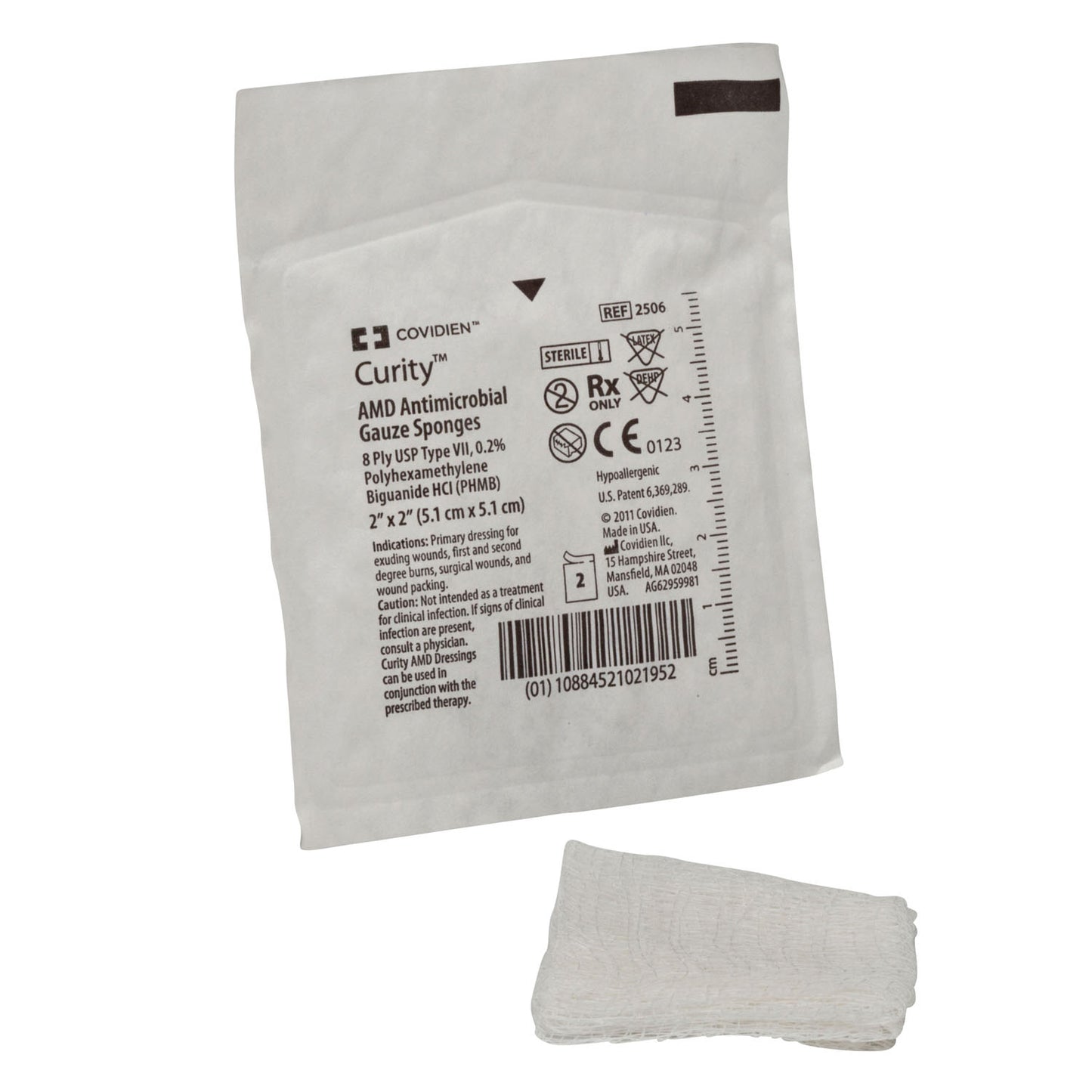 Sponges, 4" x 4", 12-Ply, Sterile 10s in Plastic Tray, 10/tray, 128 tray/cs (16 cs/plt) (Continental US Only) (Manufacturer Backorder - Inventory Limited when Available)