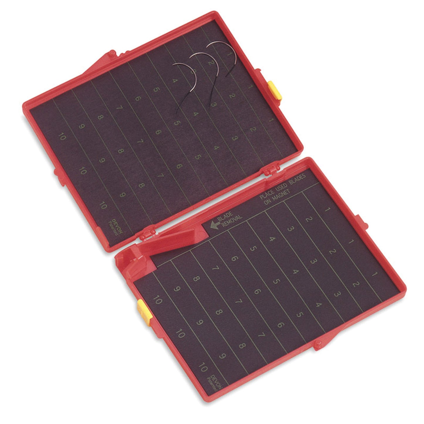 Needle Counter 1110, Magnetic, 30/30 Count/ Capacity, Clear Top & Single Black Magnet, 8/bx, 8 bx/cs (Continental US Only)