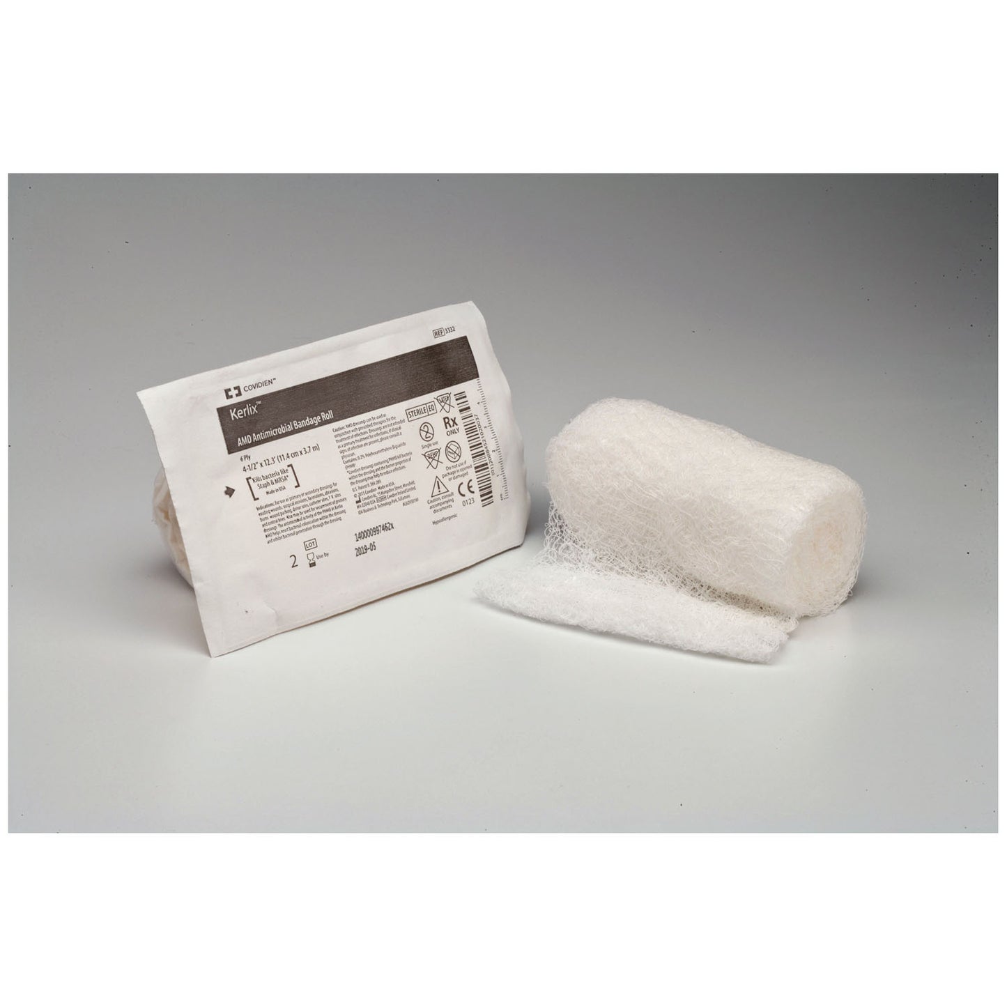 Kerlix AMD Roll, 4_" x 4.1 yds, Sterile in Soft Pouch, 6-Ply, 100/cs (Continental US Only)