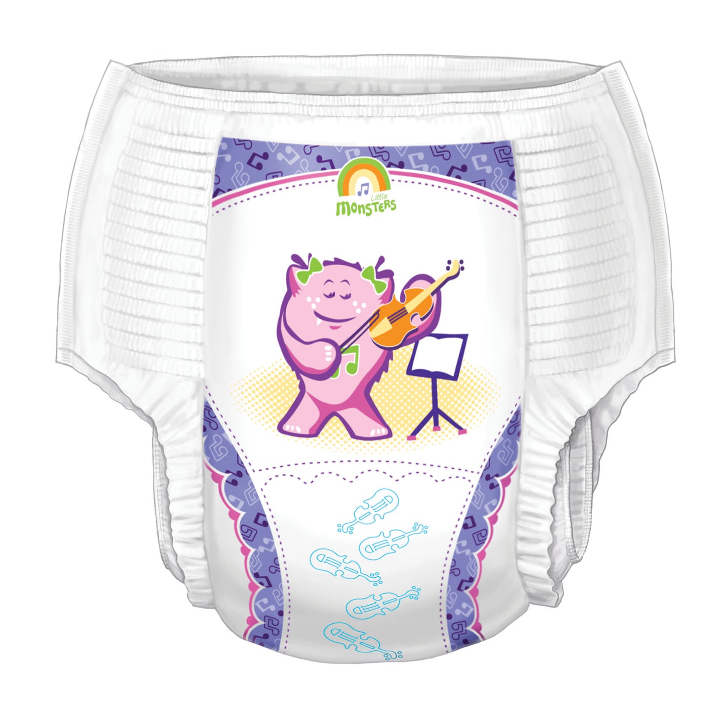 Training Pants, Girl, X-Large, 4T/5T (38+ lbs), 19/bg, 4 bg/cs (Continental US Only)