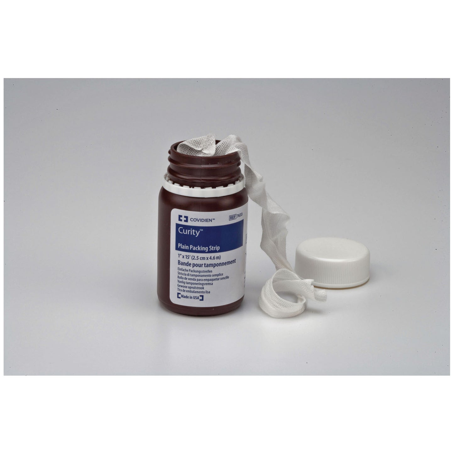 Curity Packing Strip, Iodoform, _ x 5 yds, 12/cs (Continental US Only) (Manufacturer Backorder - Inventory Limited when Available)