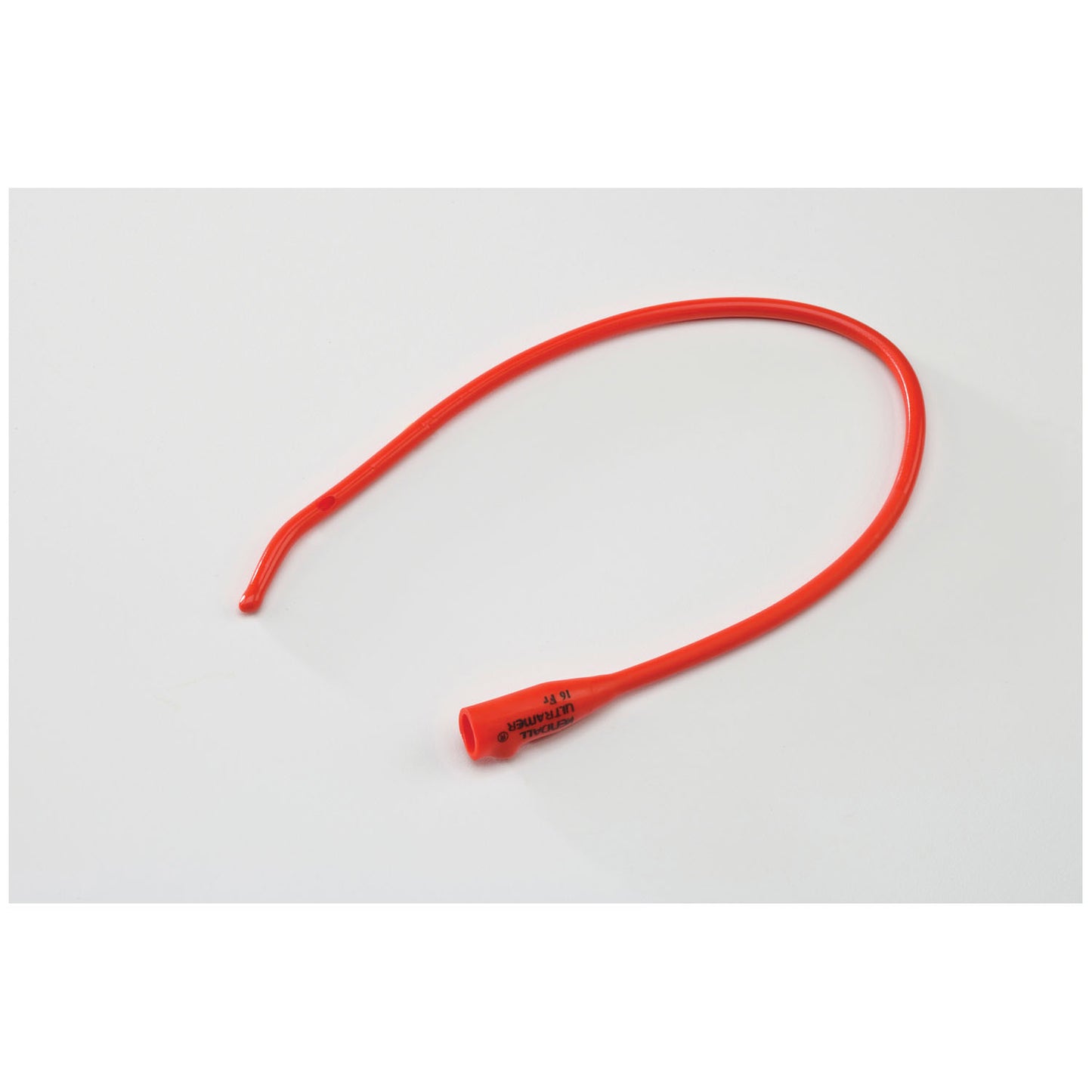 Urethral Red Rubber Catheter, 14FR, Coude Tip, 12" Length, 12/ctn (Continental US Only)