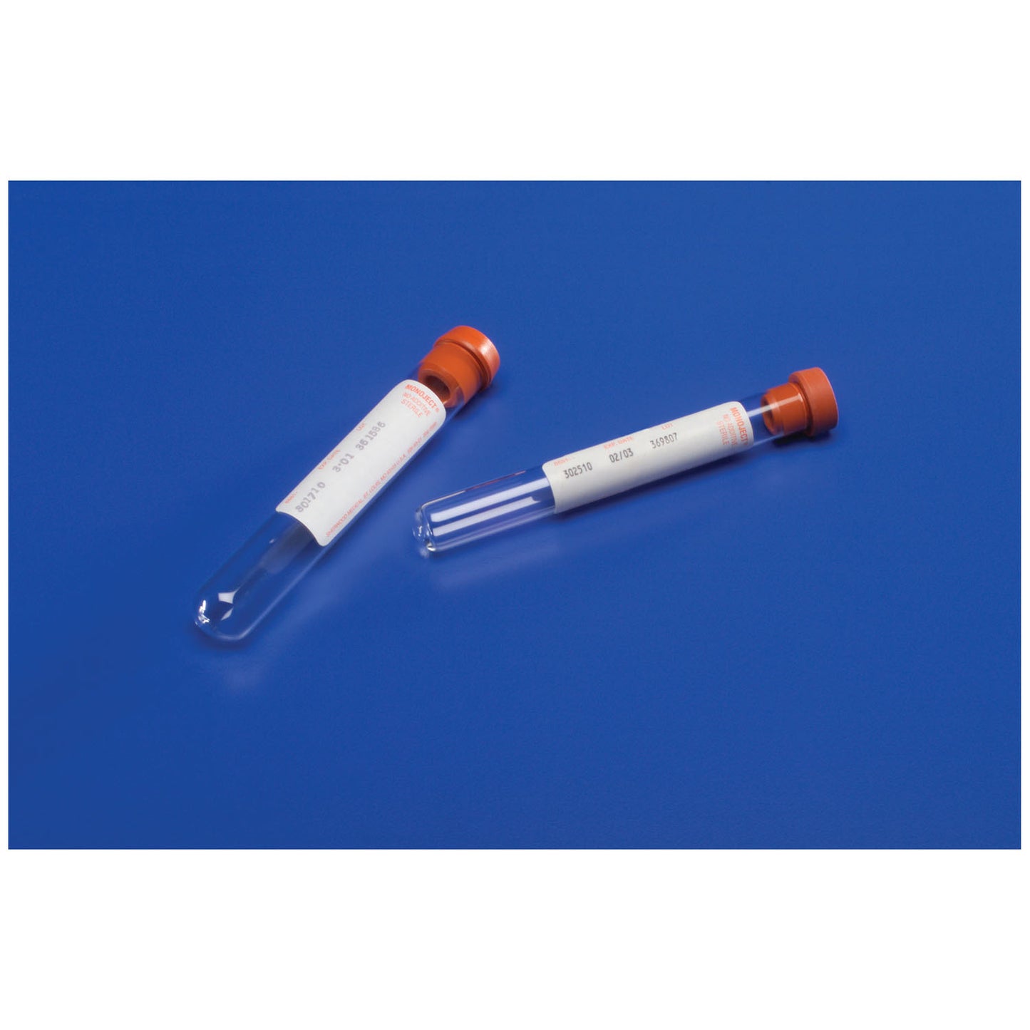 Standard Blood Collection Tube, 13 x 100, 7mL, Silicone Coated Stopper, 1000/cs (30 cs/plt) (Continental US Only)