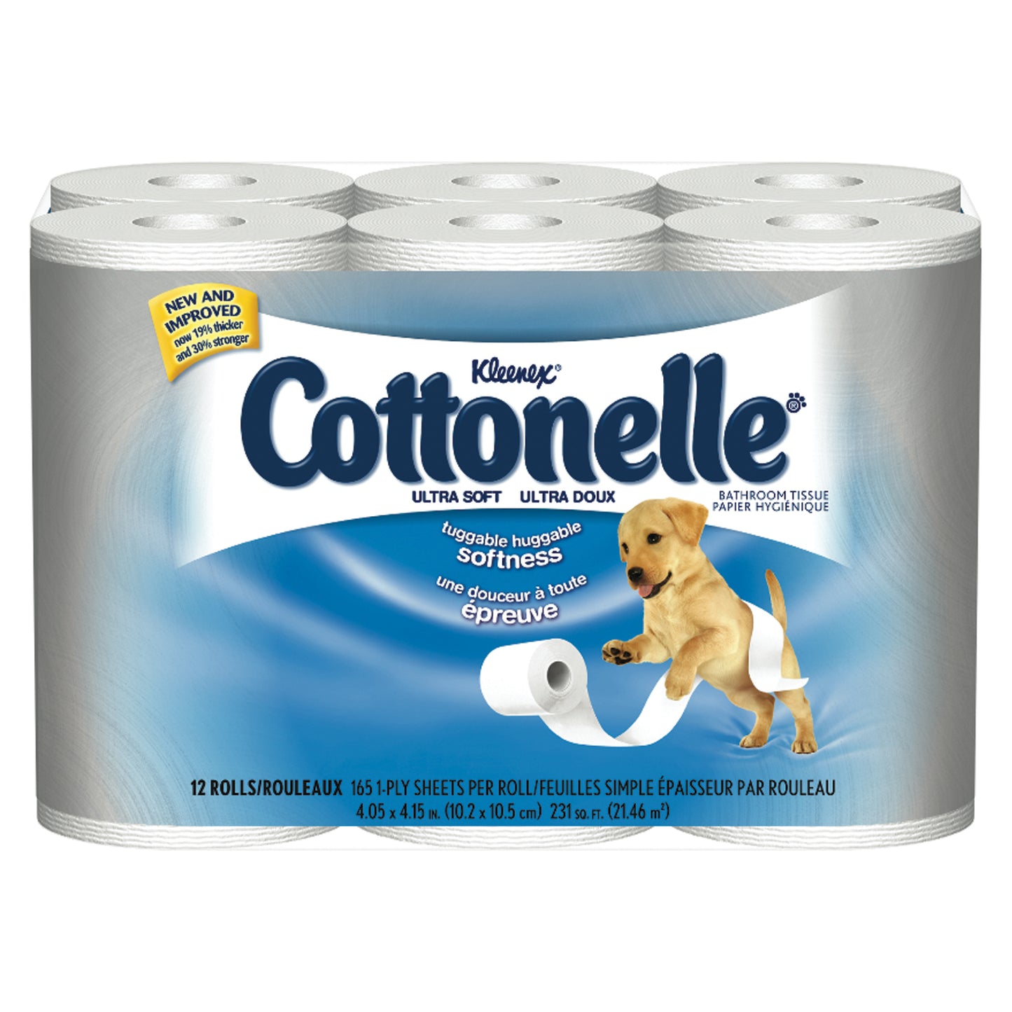 Cottonelle Ultra Soft Bath Tissue, White, 12/pk, 4 pk/cs (30 cs/plt) (Products cannot be sold on Amazon.com or any other 3rd party site) (US Only)