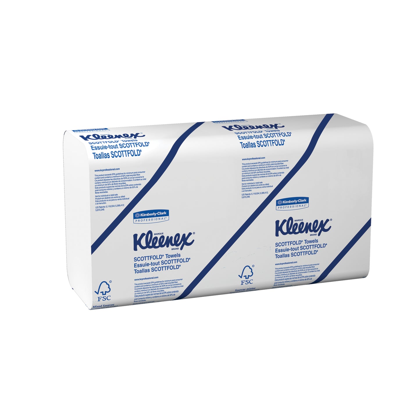 Kleenex ScottFold Towels, 8.1" x 12.4", White, 120 sheets/pk, 25 pk/cs (24 cs/plt) (091452) (Products cannot be sold on Amazon.com or any other 3rd party site) (US Only)