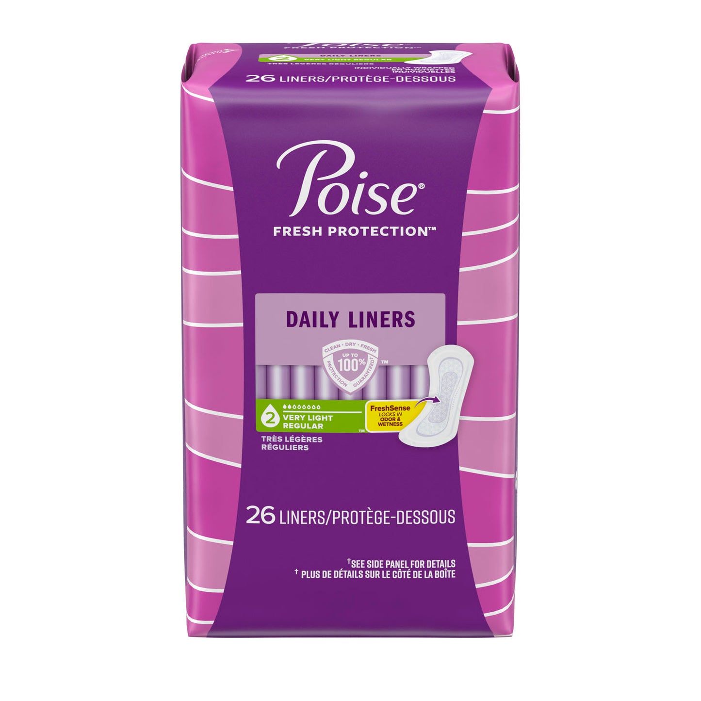 Liners, Very Light, 26/pk, 8 pk/cs