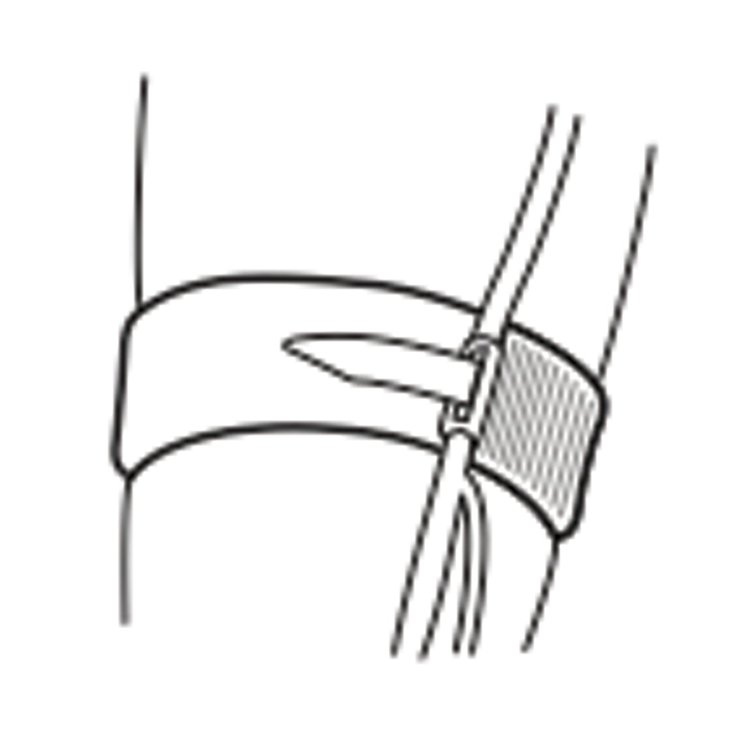 Personal Stirrup, Slip Ring, 19" x 3_", 10/bx, 4 bx/cs (US Only)