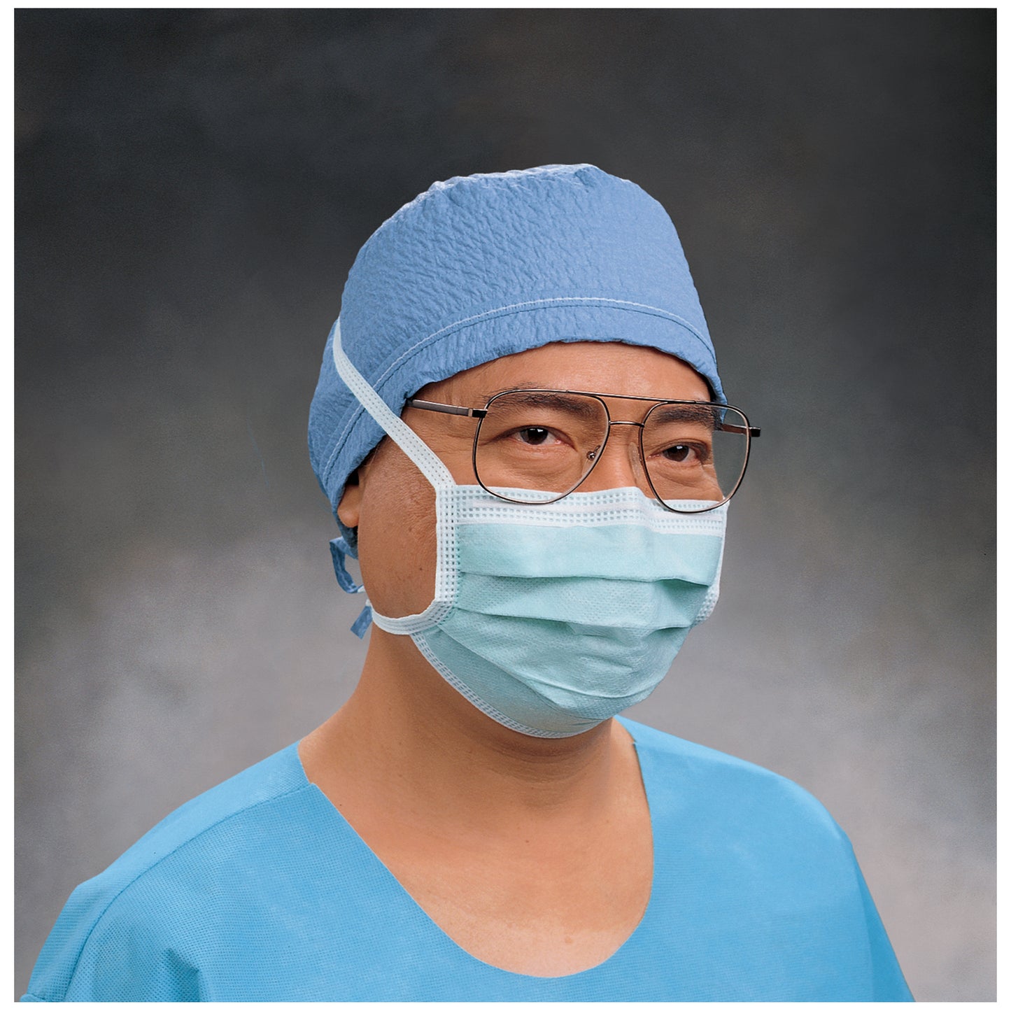 Surgical Cap, Blue, Universal, 100/bx, 3 bx/cs (US Only)