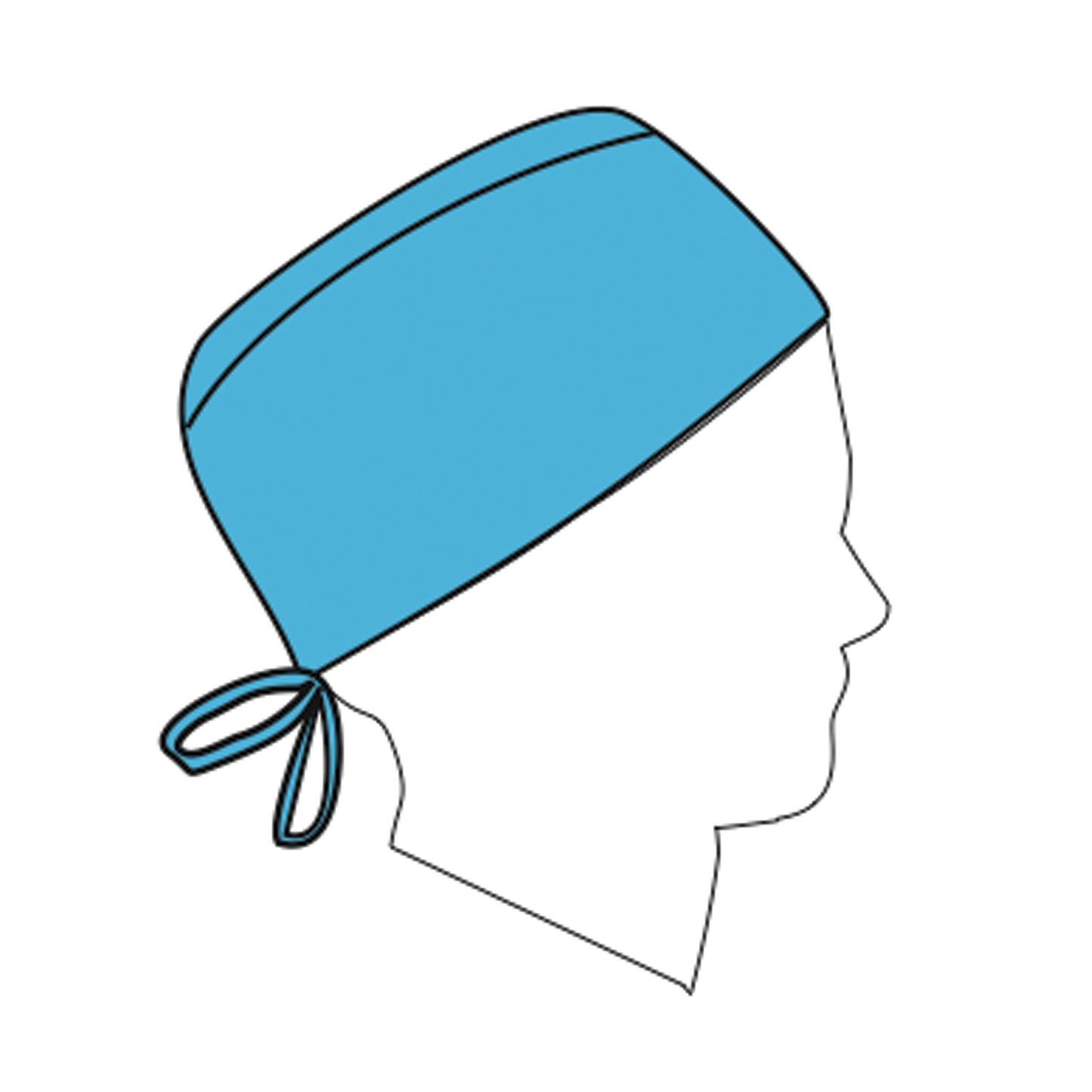 Surgical Cap, Blue, Universal, 100/bx, 3 bx/cs (US Only)