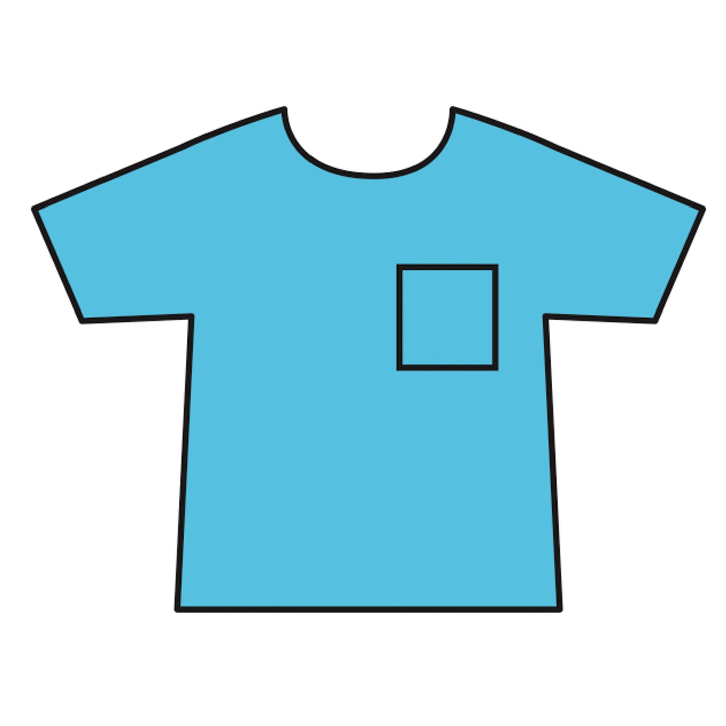 Scrub Shirt, Blue, X-Large, 48/cs (US Only)