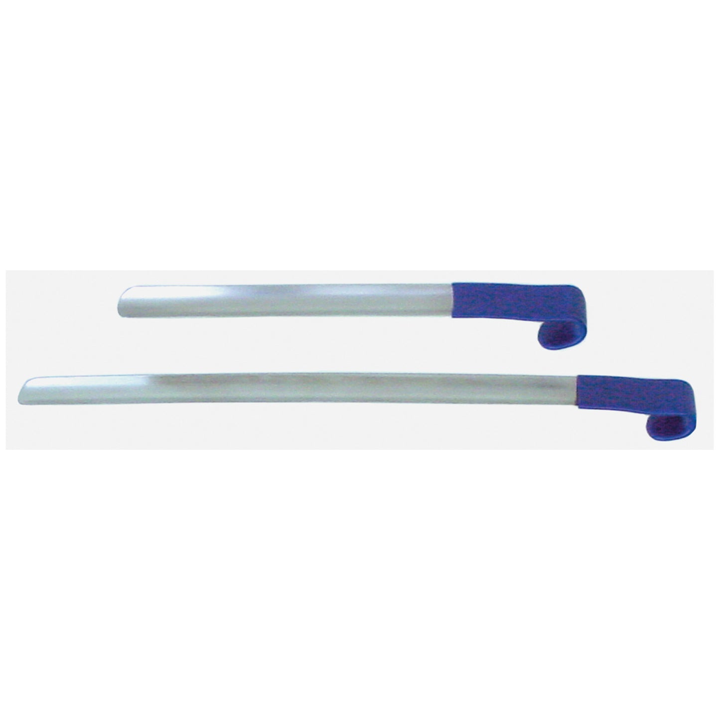 Shoehorn, Stainless Steel, Curved, Vinyl Grip, X-Long, 18"L (A handling charge of $9.95 will be added to any order under $25.00) (DROP SHIP ONLY) (051163)