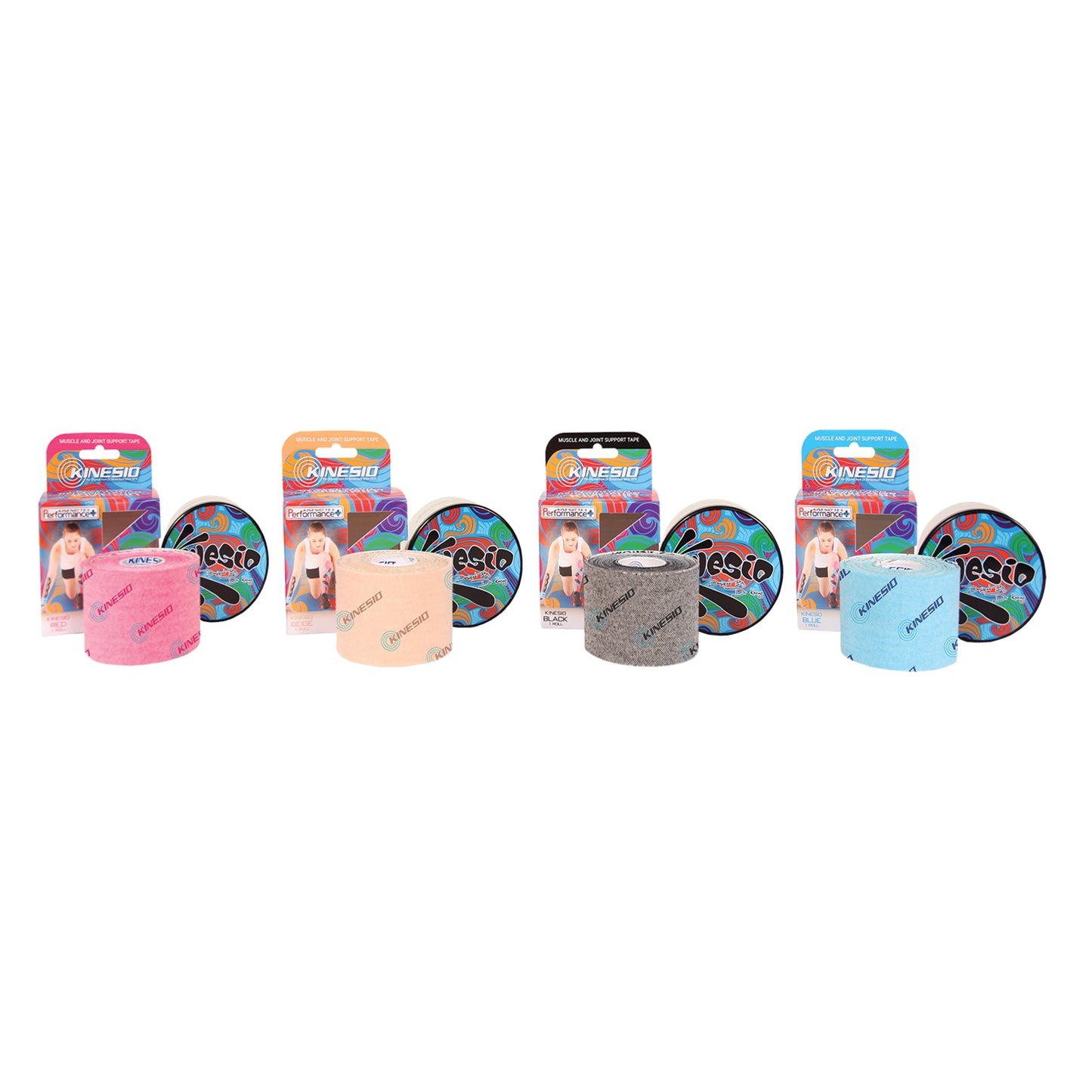 Performance+ Tape, 2" x 5.5 yd. Red, 4 rolls/bx (Products cannot be sold on Amazon.com or any other 3rd party platform) (092131)